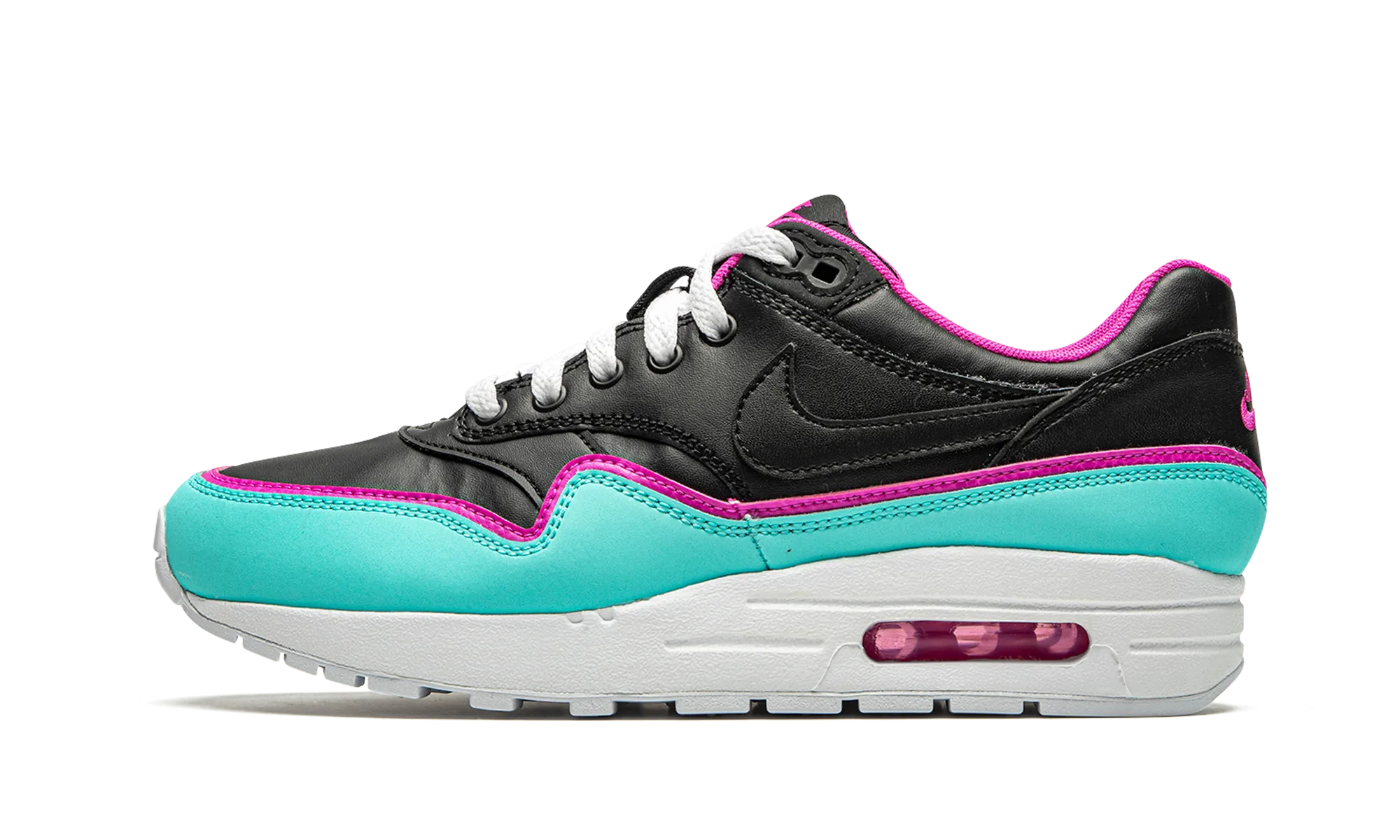 Cushioned Walk Classic Mood Air Max 1 DBL (GS) "Double Layered - Aqua Fuchsia"