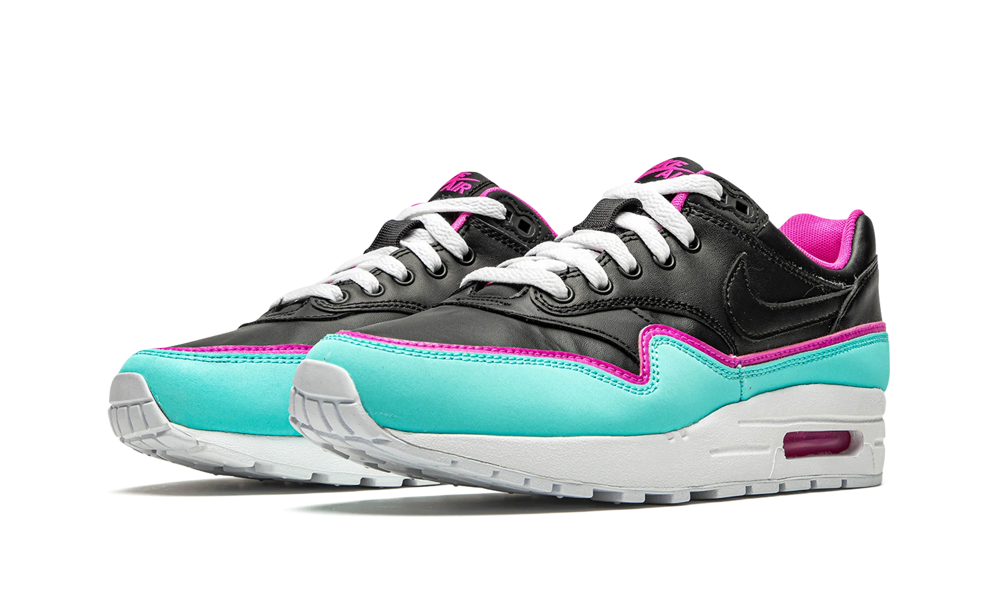Neat Style Sea Breeze Air Max 1 DBL (GS) "Double Layered - Aqua Fuchsia"