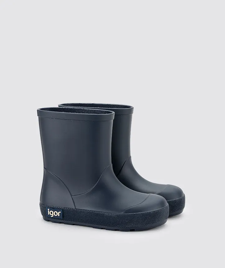Igor Boy's and Girl's Yogi Rain Boots - Marino Sporty Design
