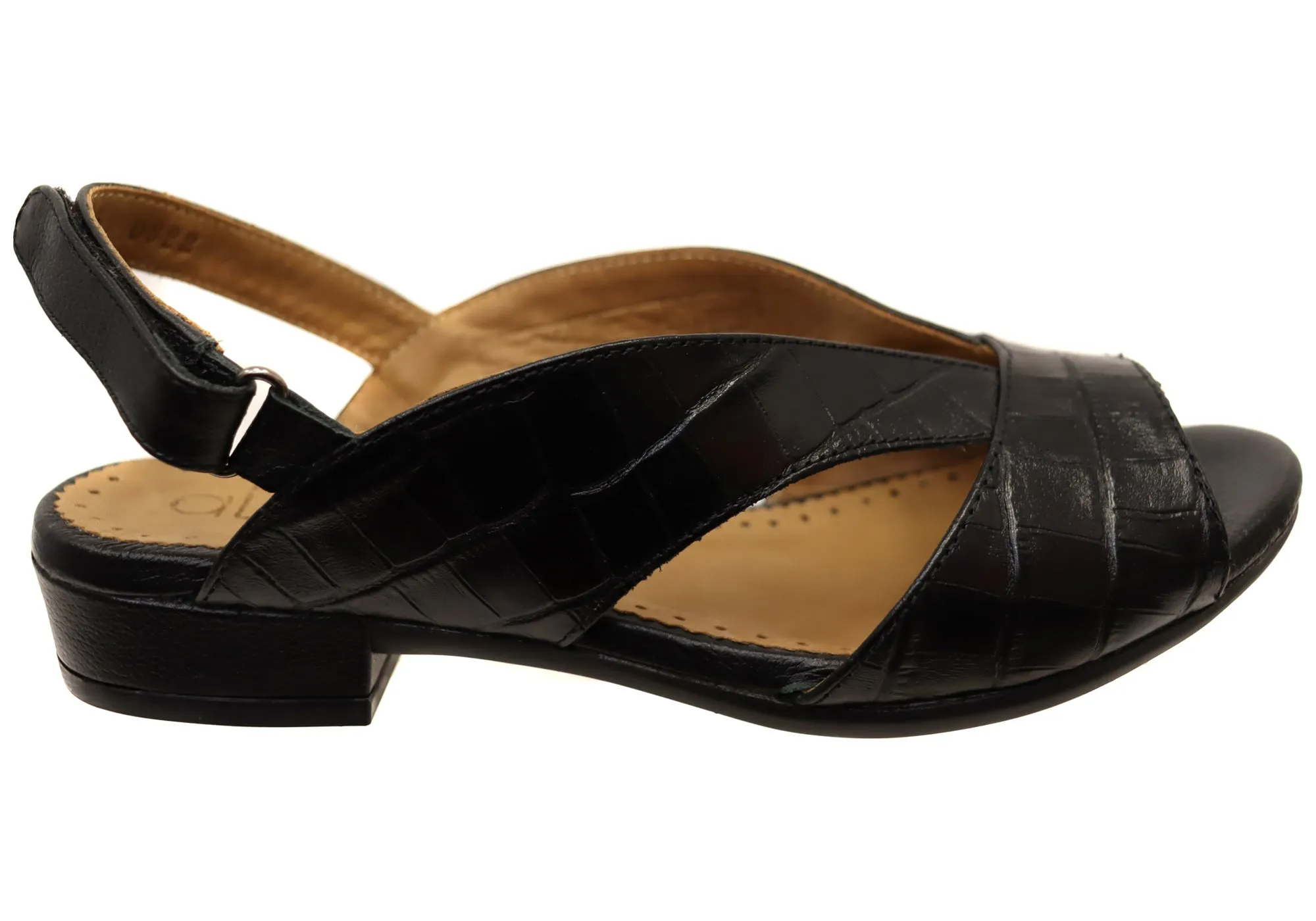 Easy Clean Opananken Baili Womens Comfortable Brazilian Leather Sandals