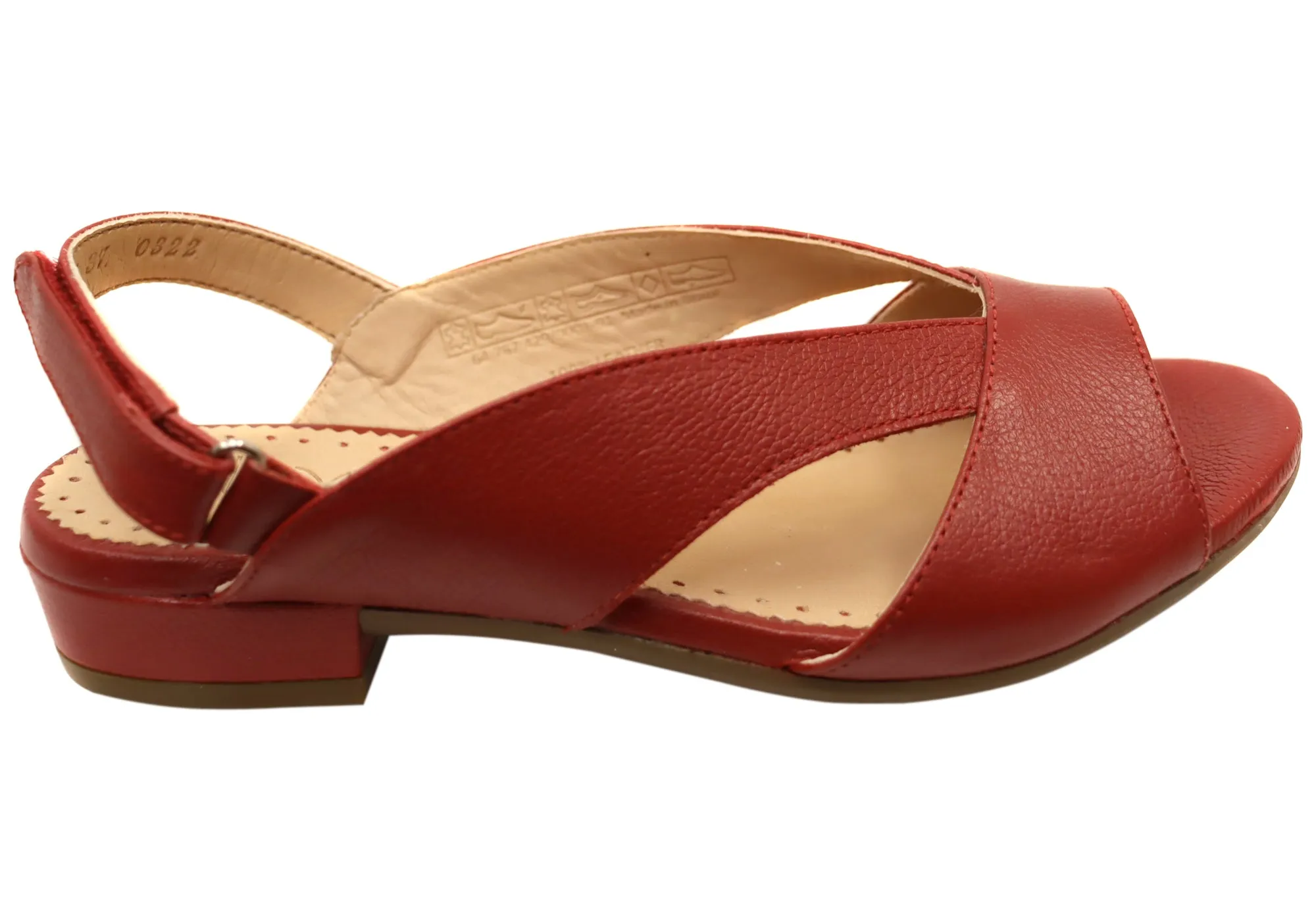 Opananken Baili Womens Comfortable Brazilian Leather Sandals Carry Light