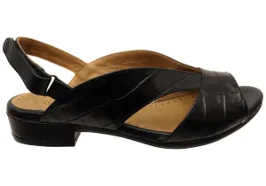 Easy Clean Opananken Baili Womens Comfortable Brazilian Leather Sandals