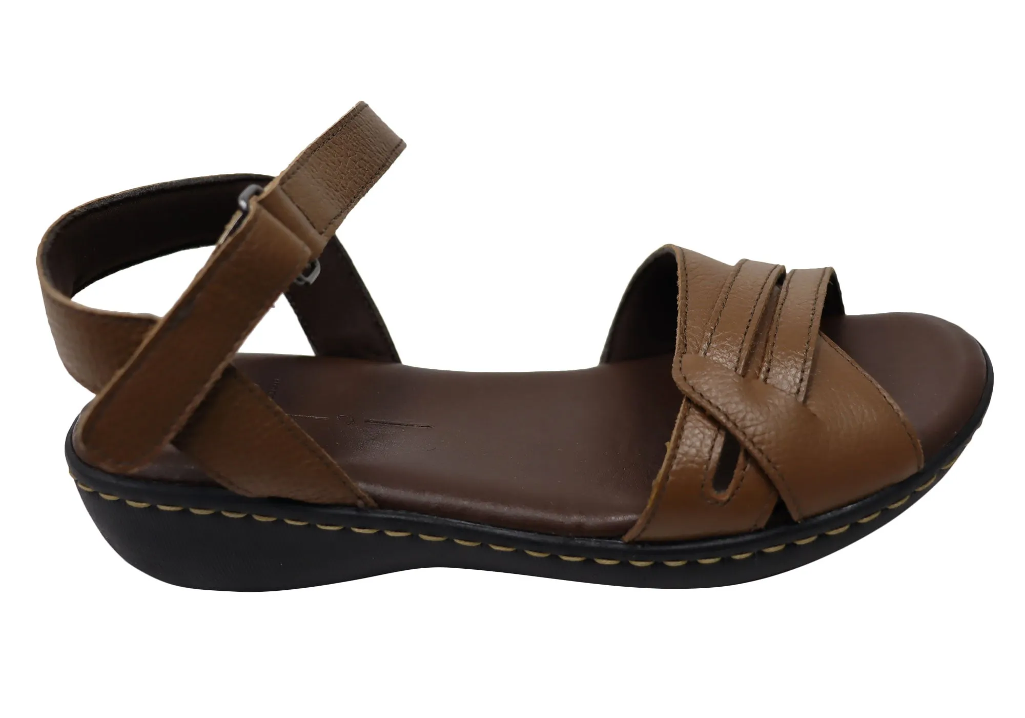 Active Outdoor Shoes Travel Glam Via Paula Angela Womens Brazilian Comfortable Leather Sandals