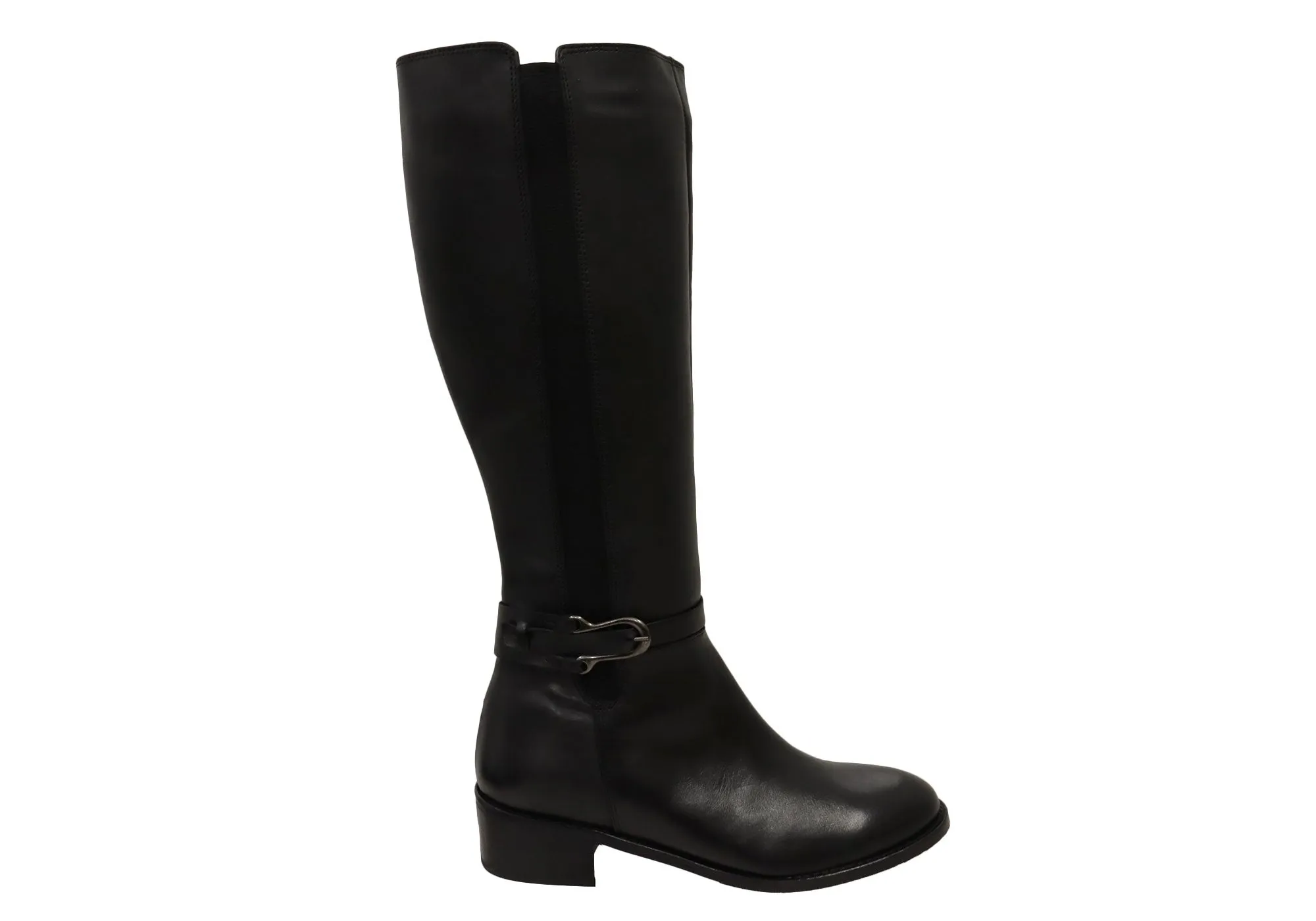 Orizonte Elita Womens European Comfortable Leather Knee High Boots Practical Sturdy