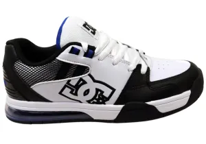 DC Shoes Mens Comfortable Leather Versatile Shoes White Black Blue Effortless Walk