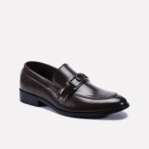 Memory Foam Anti Slip Sole Brown Mens Dress Shoes 0111312