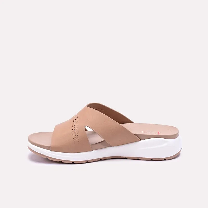 Shiny Tone Fawn Comfy Casual Slippers 0413326