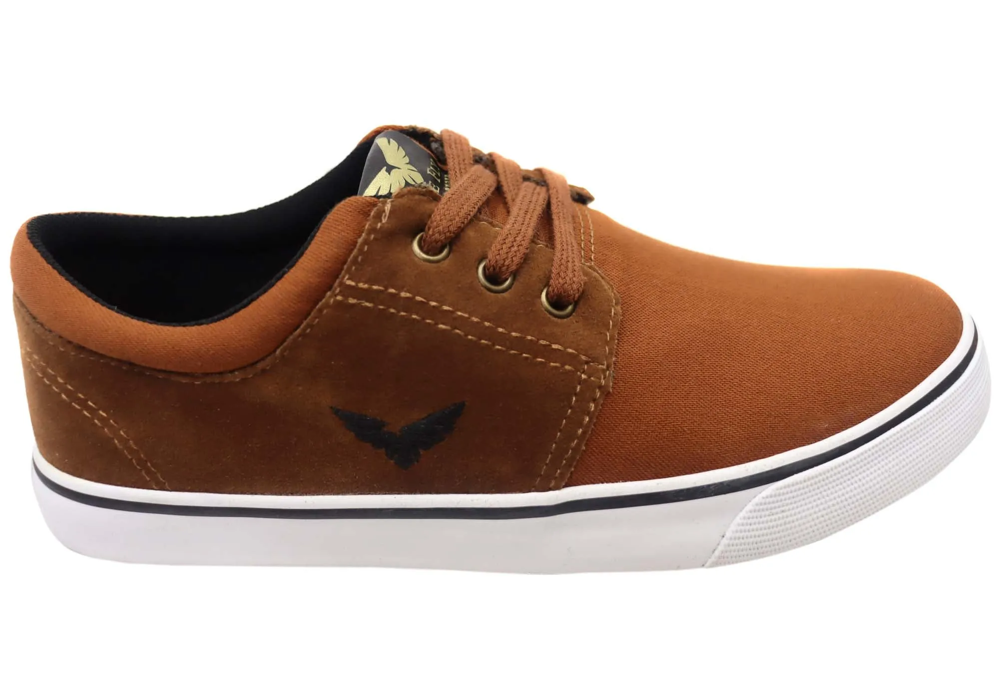 Eagle Fly Patrick Mens Comfortable Lace Up Casual Shoes Made In Brazil Street Casual