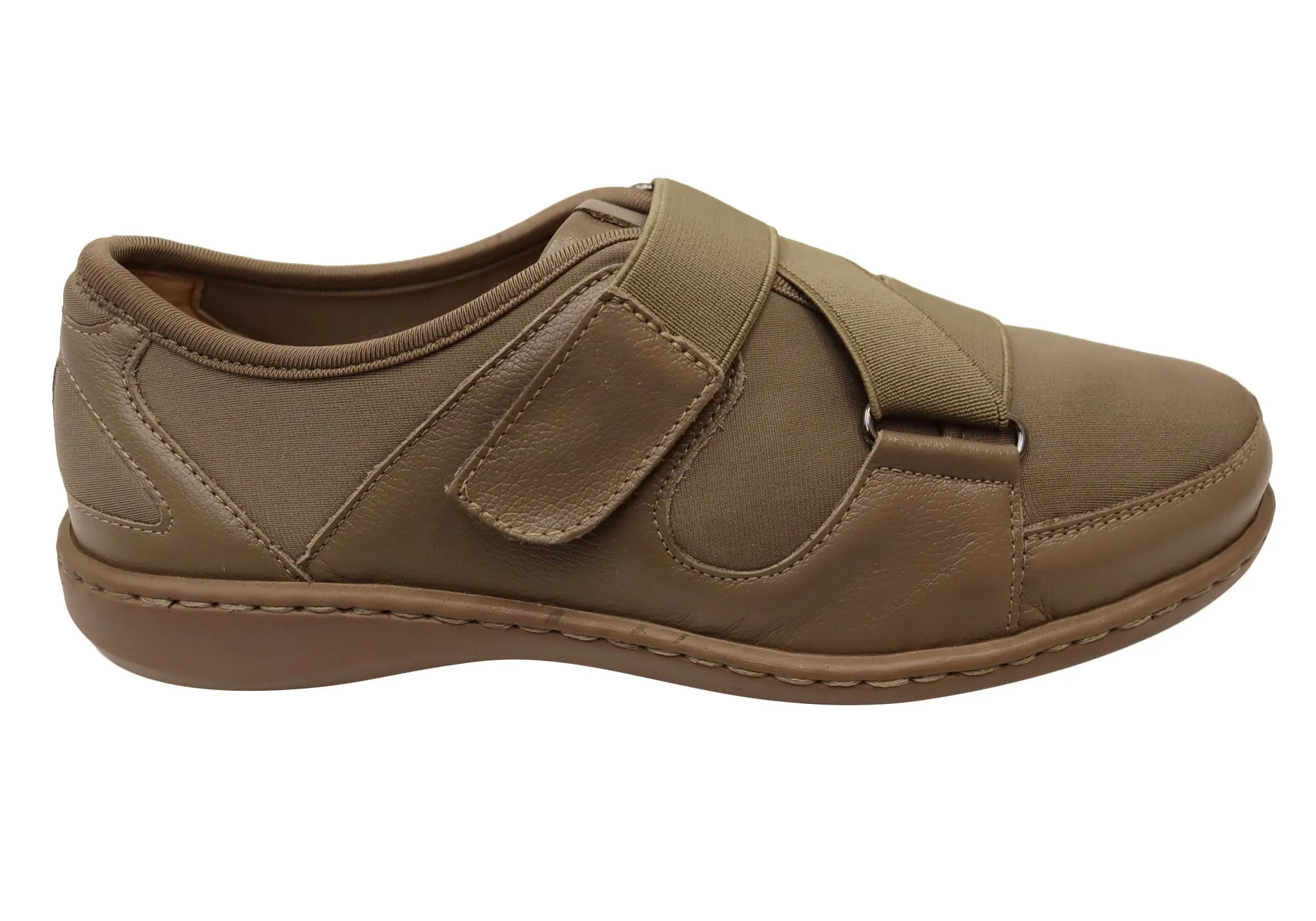 Opananken Jenni Womens Comfortable Brazilian Leather Shoes Road grip