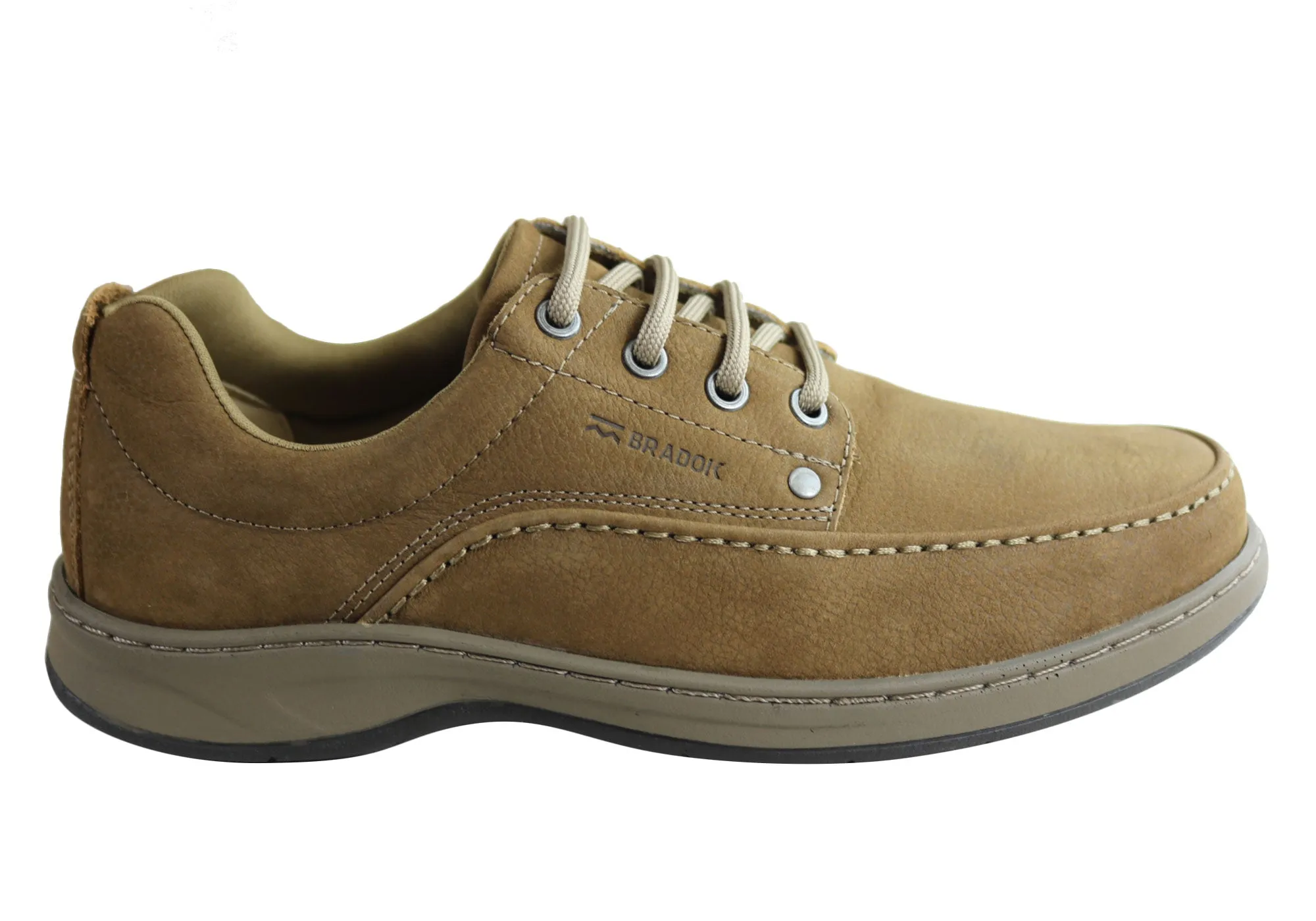 Bradok Mens Classic Lace Comfortable Leather Shoes Made In Brazil Relax Movement