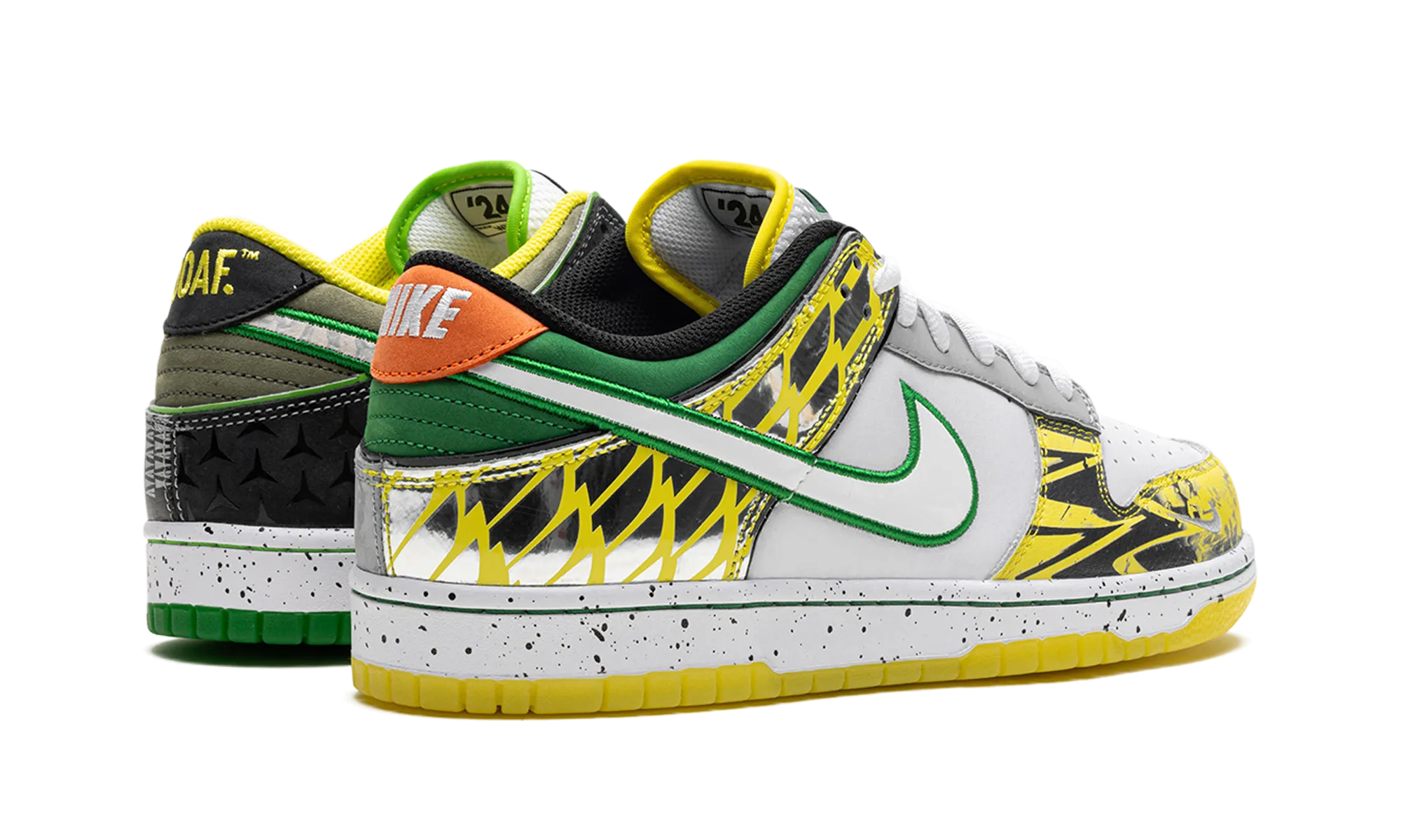 Comfort quality Soft Edge Dunk Low "What the Duck Away University of Oregon PE"