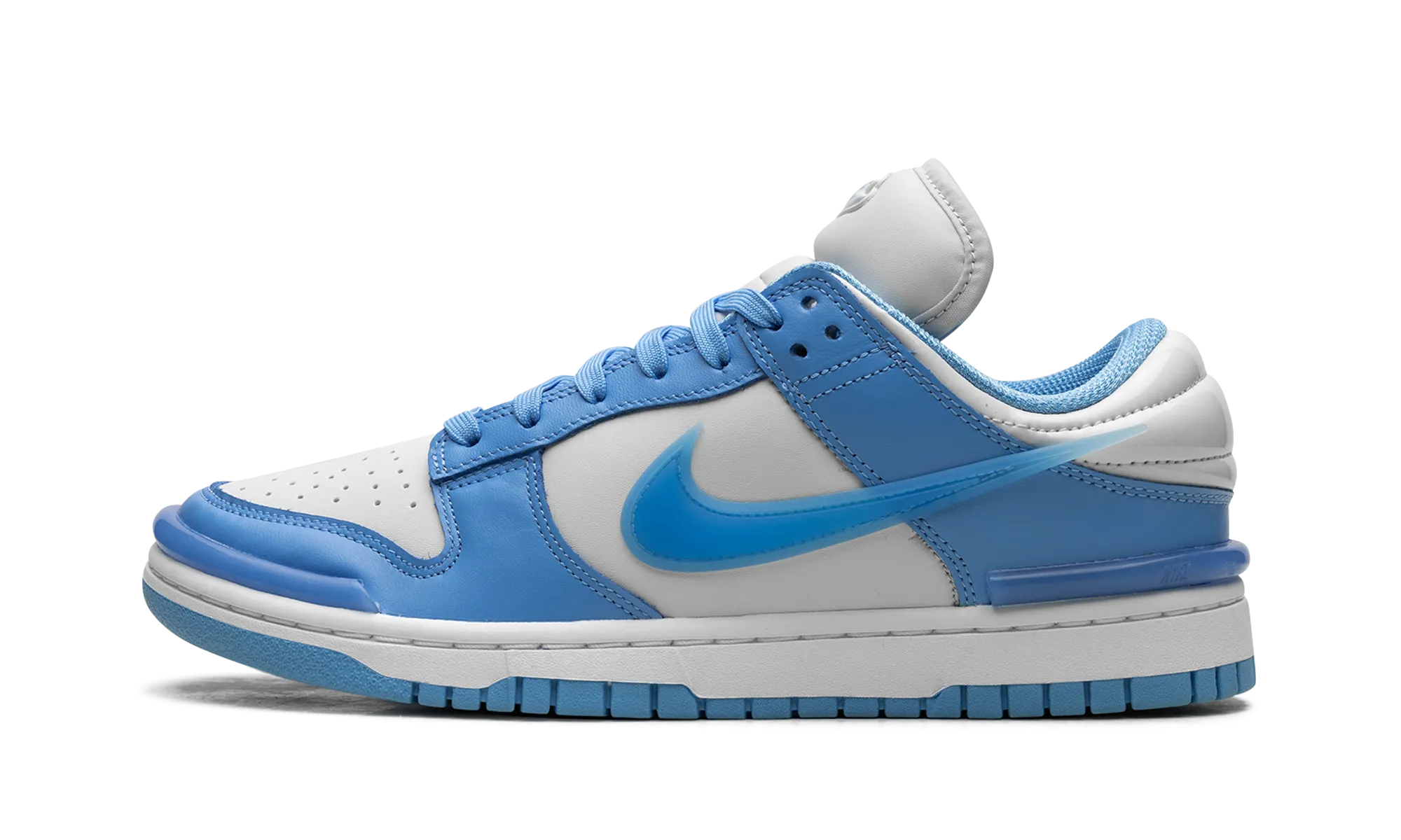 Indoor outdoor use ElasticMaterial DUNK LO TIST WMNS "University Blue"