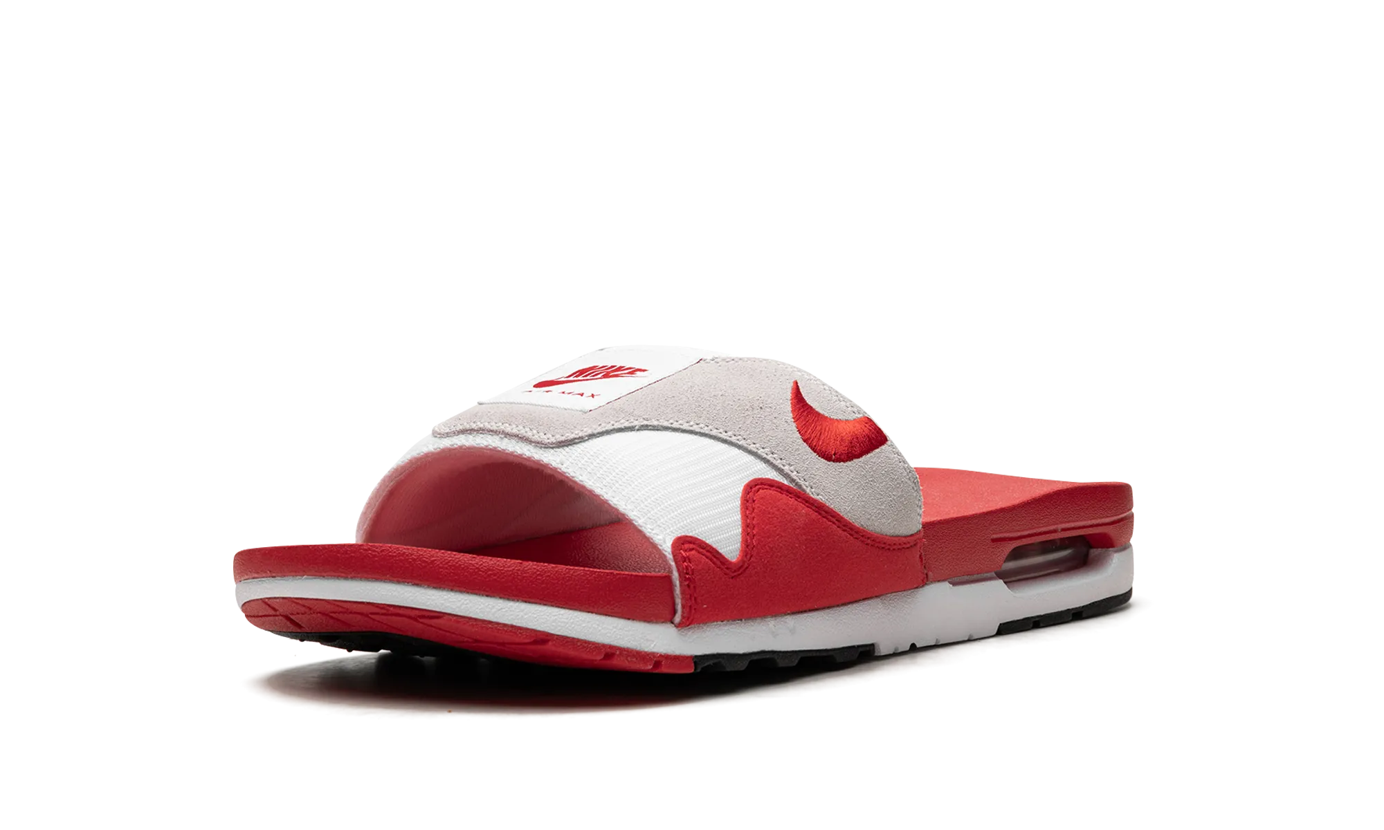 Foot Shape Everyday Routine Air Max 1 Slide "Sport Red"