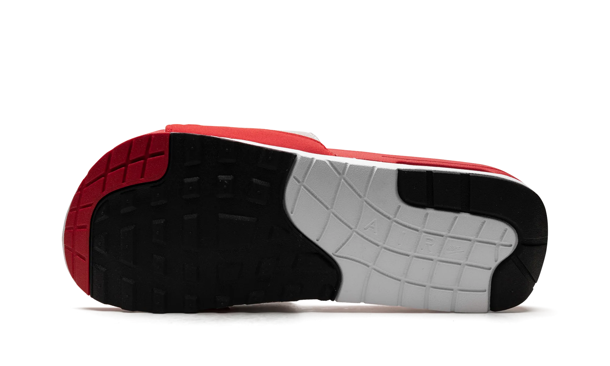 Air Max 1 Slide "Sport Red" Shady Run Durable Build