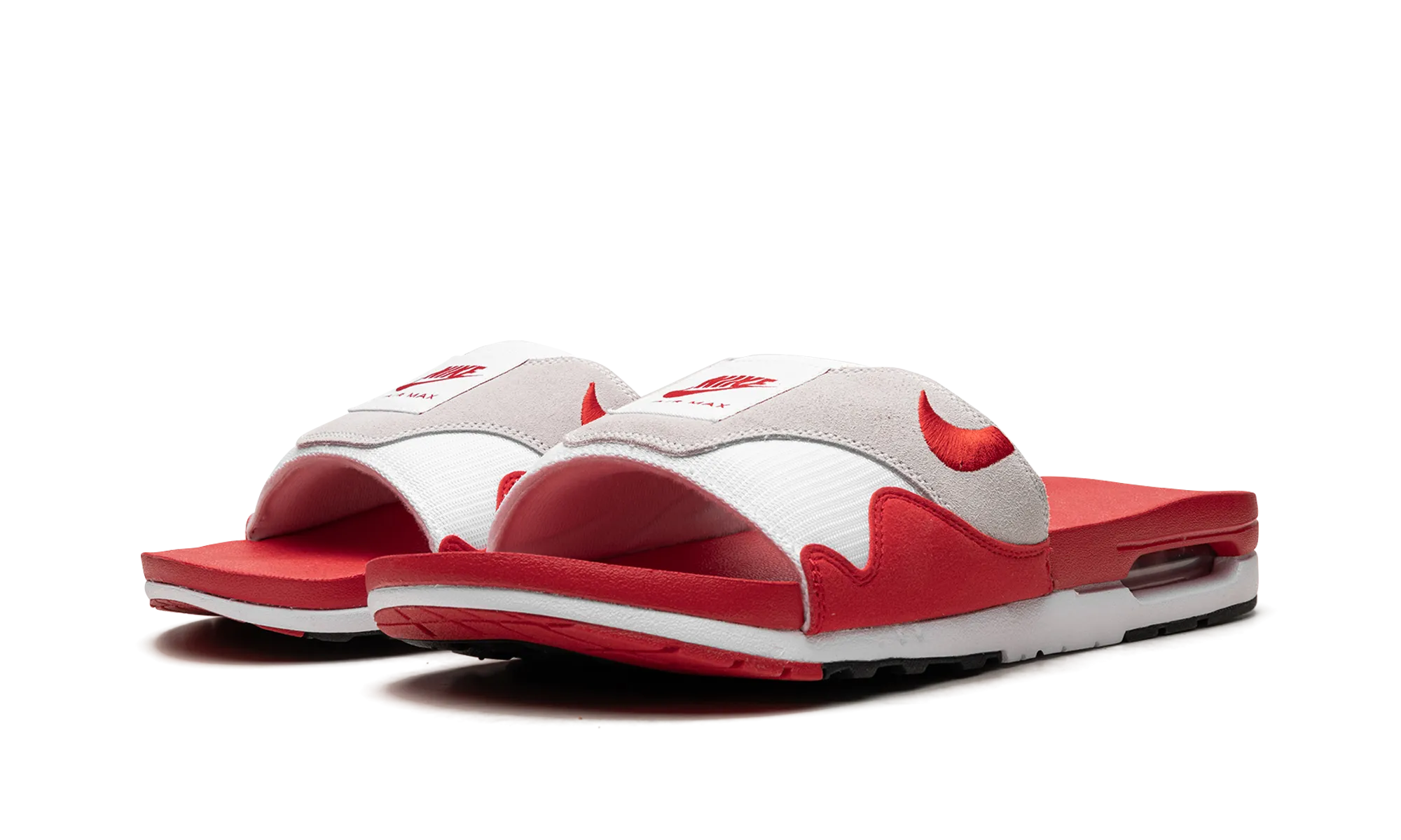 Air Max 1 Slide "Sport Red" Soft Landing