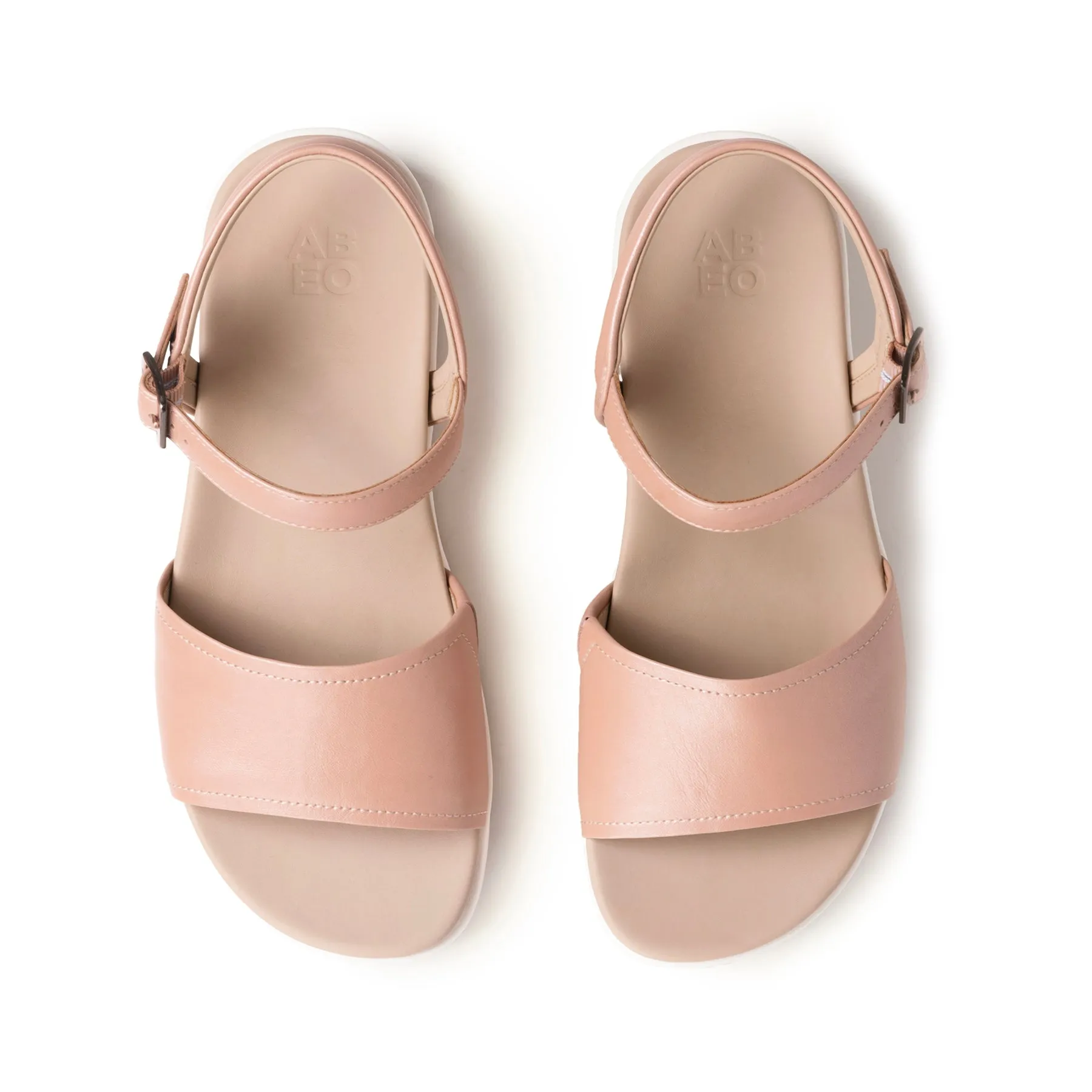 Solstice Buckle Sandal Sporty Flats Sporty Footwear