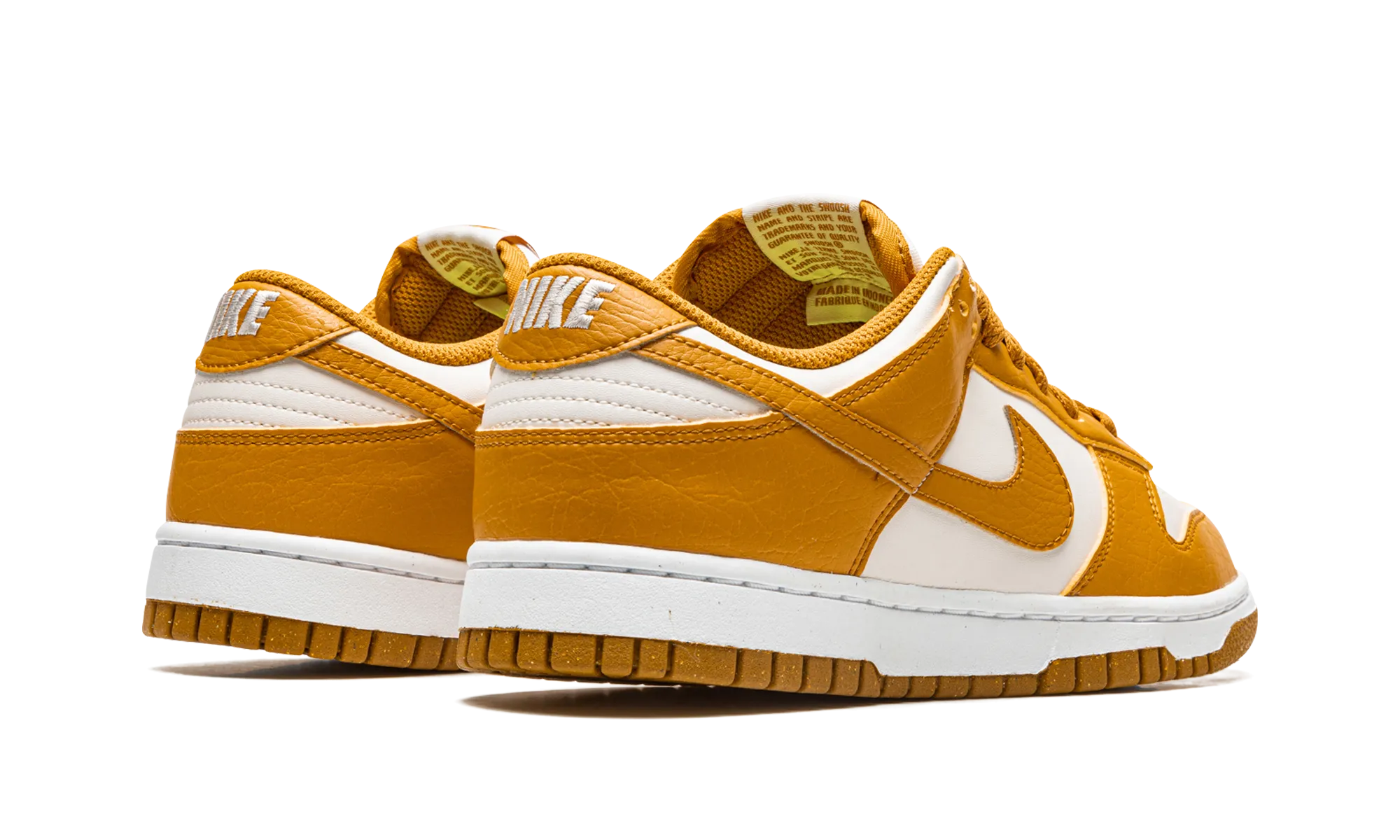 DUNK LO NEXT NATURE MNS WMNS "Gold / Phantom" Foam Insole