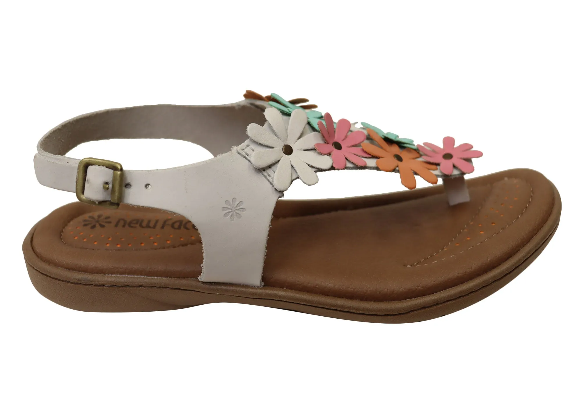 Travel Shoes Comfort New Face Kimmy Womens Comfortable Leather Sandals Made In Brazil