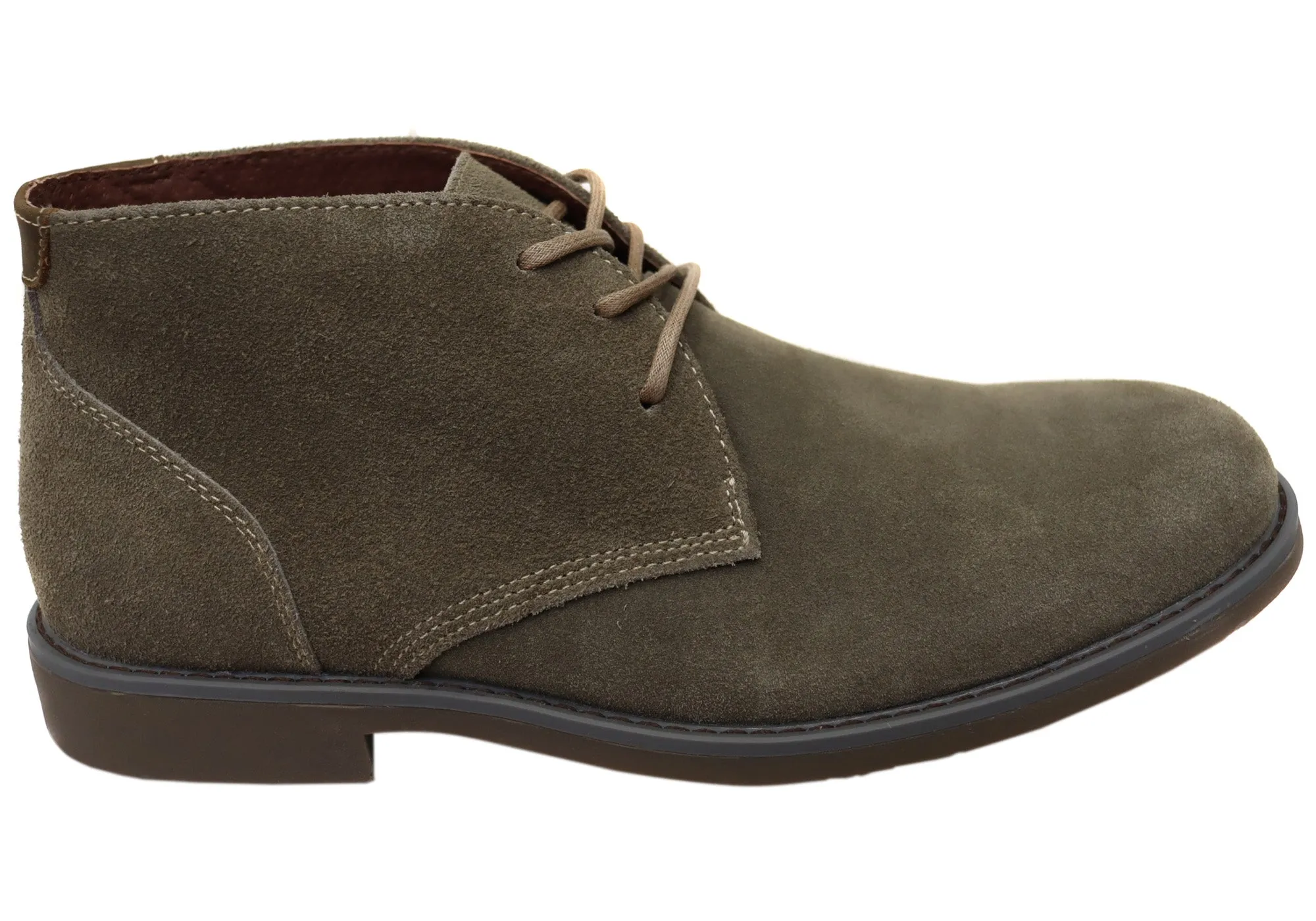 Hush Puppies Terminal Mens Extra Wide Width Leather Suede Boots Urban Outfit