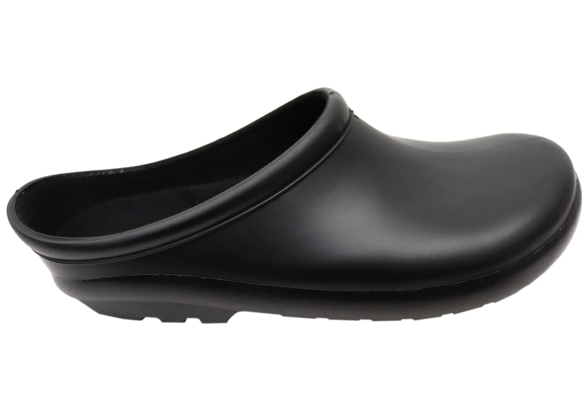 Everyday Gear Sturdy sole Sloggers Comfortable Mens Premium Garden Clogs Black