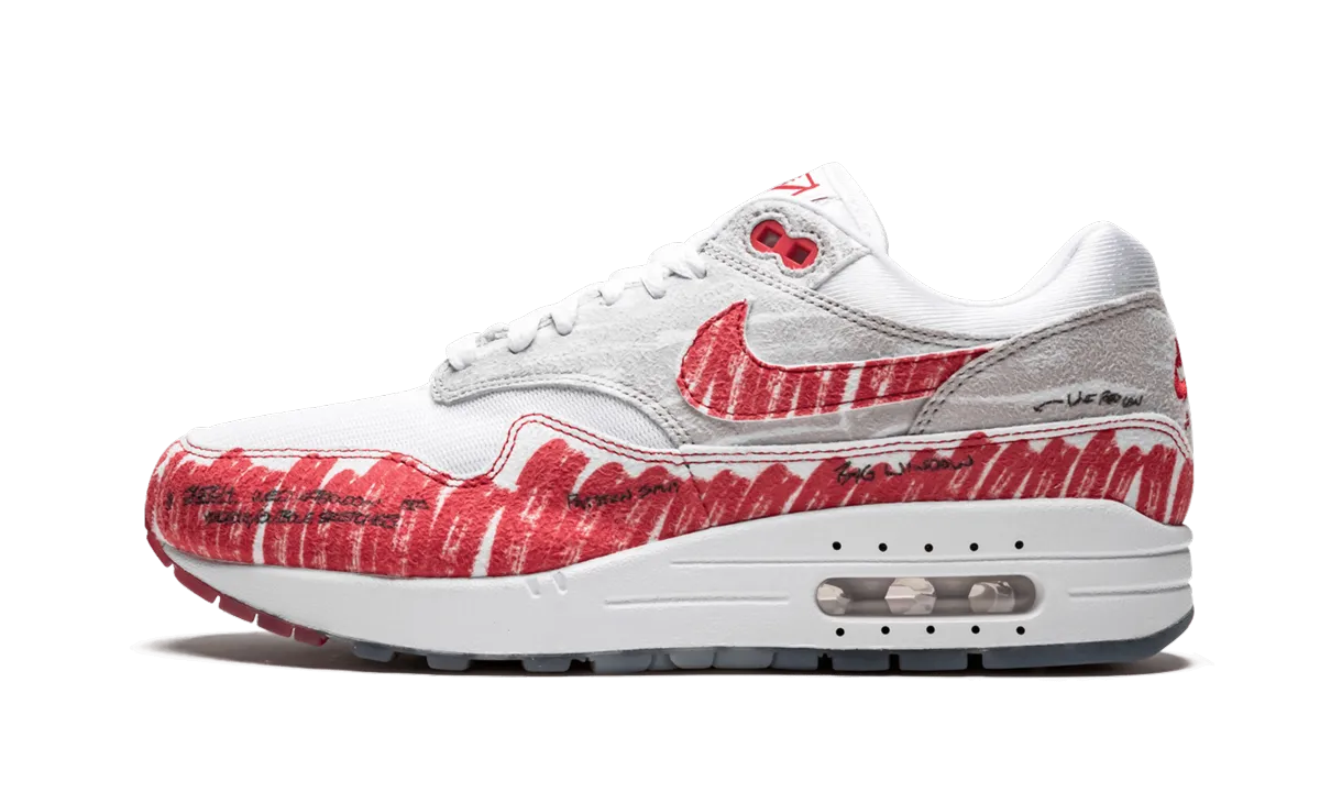 Indoor Use Comfort Guarantee Air Max 1 Tinker "Sketch to Shelf"