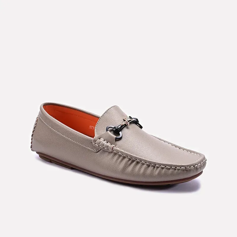 Khaki Loafer Shoes 0130972 Calm Jog