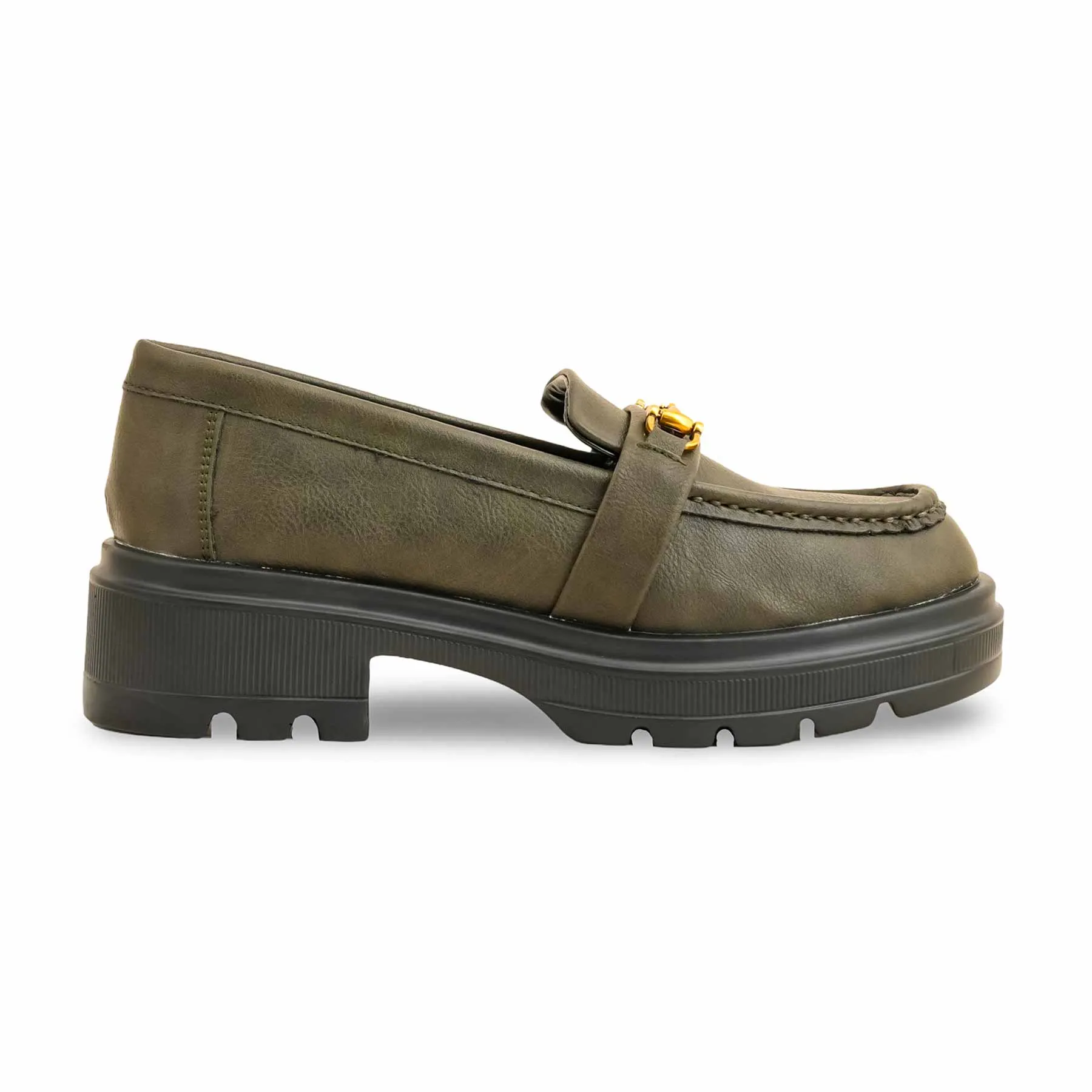 Universal Style Stable Motion Black Moccasin WN4364