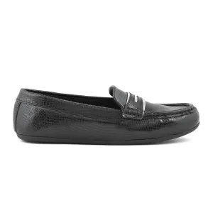 Black Moccasin WN4411 Refined Style High Top