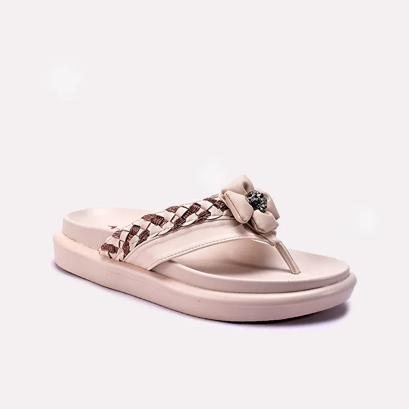 Perfect For Beach Womens Fawn Comfy Flip Flops 0413406