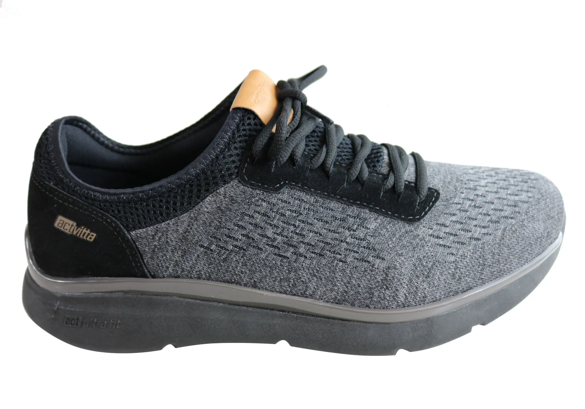 Actvitta Delta Mens Comfortable Cushioned Active Shoes Made In Brazil Busy Walk Turn Step