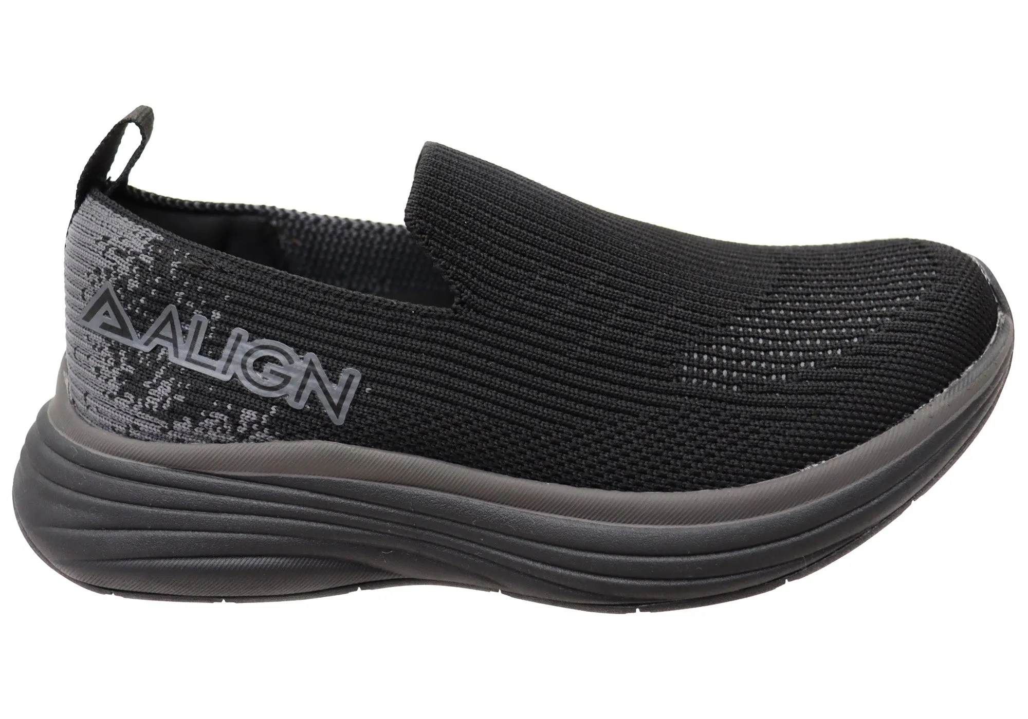 Align Thorne Womens Supportive Wide Fit Arch Support Slip On Sneakers Arch Support Daily Walk