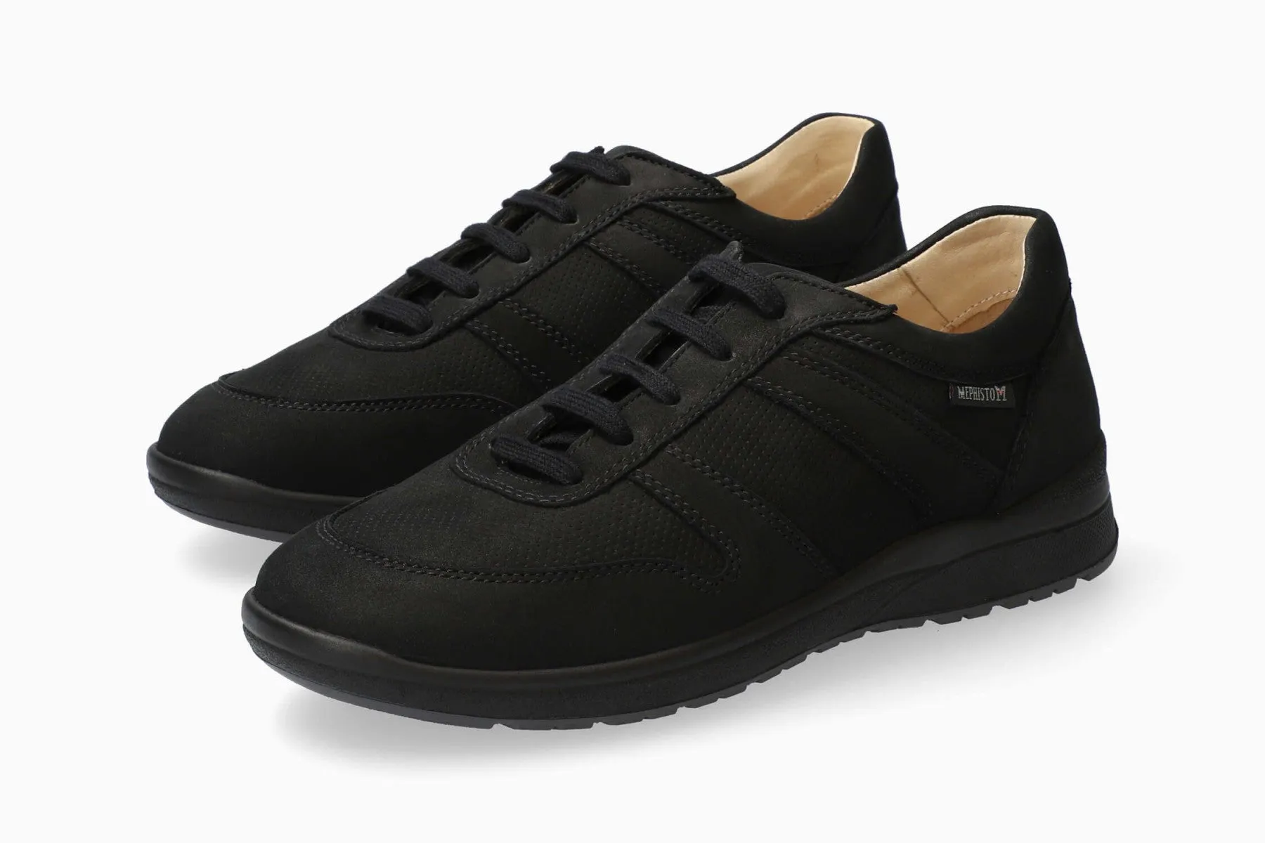Rebeca Perf- 6900 Black Perforated Clear Glow