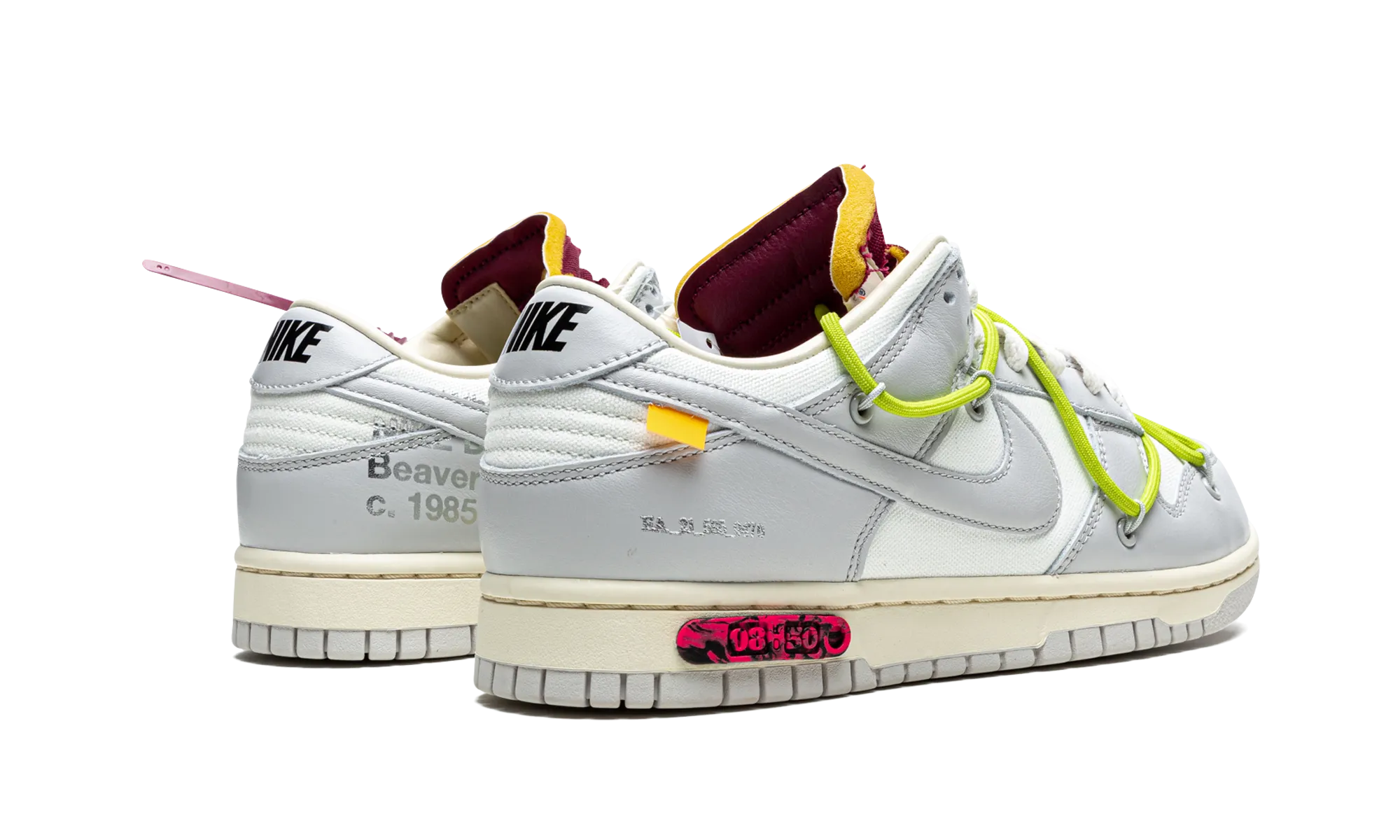 Dunk Low "Off-White - Lot 08" Regular Fit