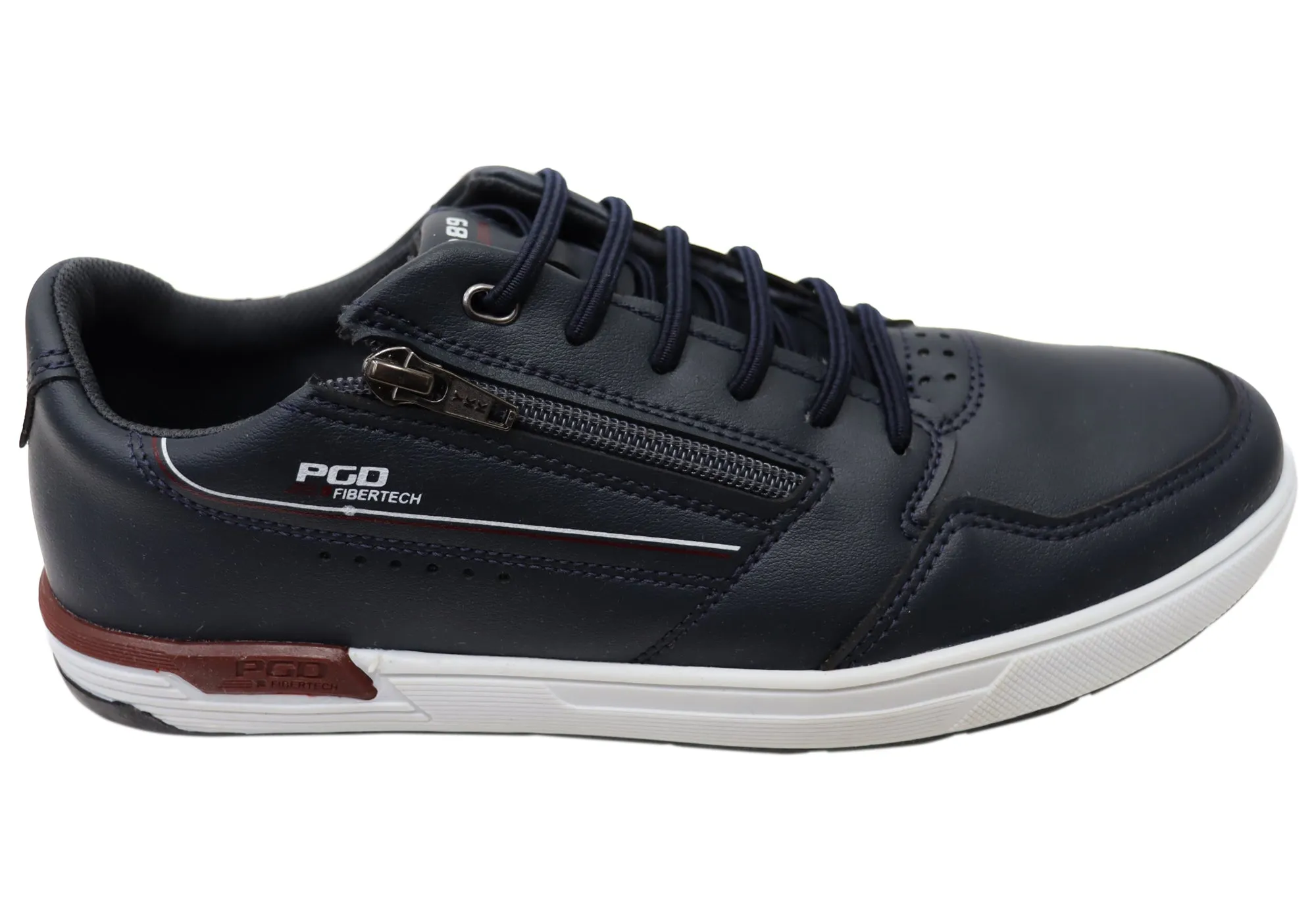 Pegada Hudson Mens Comfortable Slip On Casual Shoes Made In Brazil Light Step Cushioned Insole