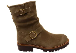 Sofft Amberlynn Womens Comfortable Leather Boots Urban Comfort Vintage Vibe