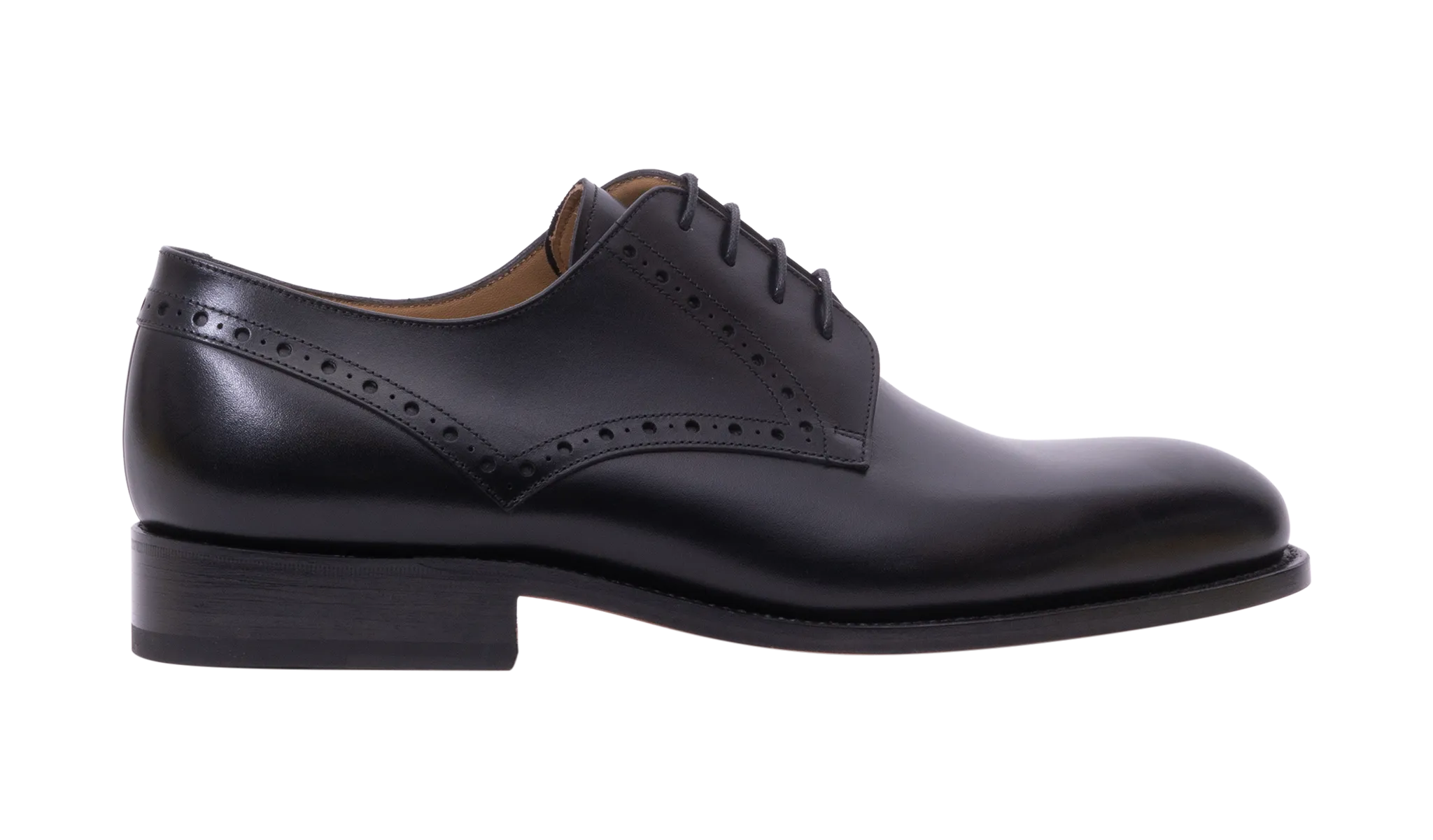 Trent - Black Calf Business Elegance Modern Feel