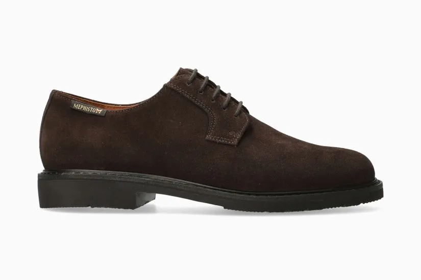 Stylish Appeal Union Fit Manko - Dark Brown Suede 9851