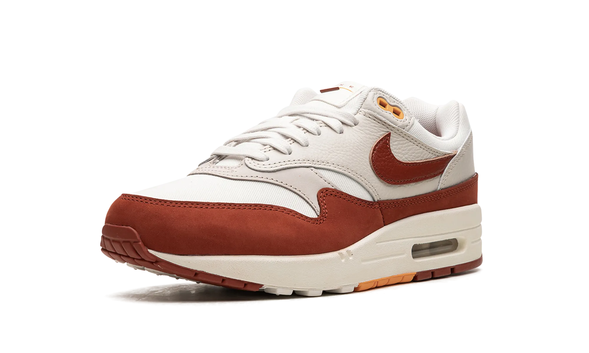 AIR MAX 1 LX WMNS "Rugged Orange" Smooth Upper Soft foam