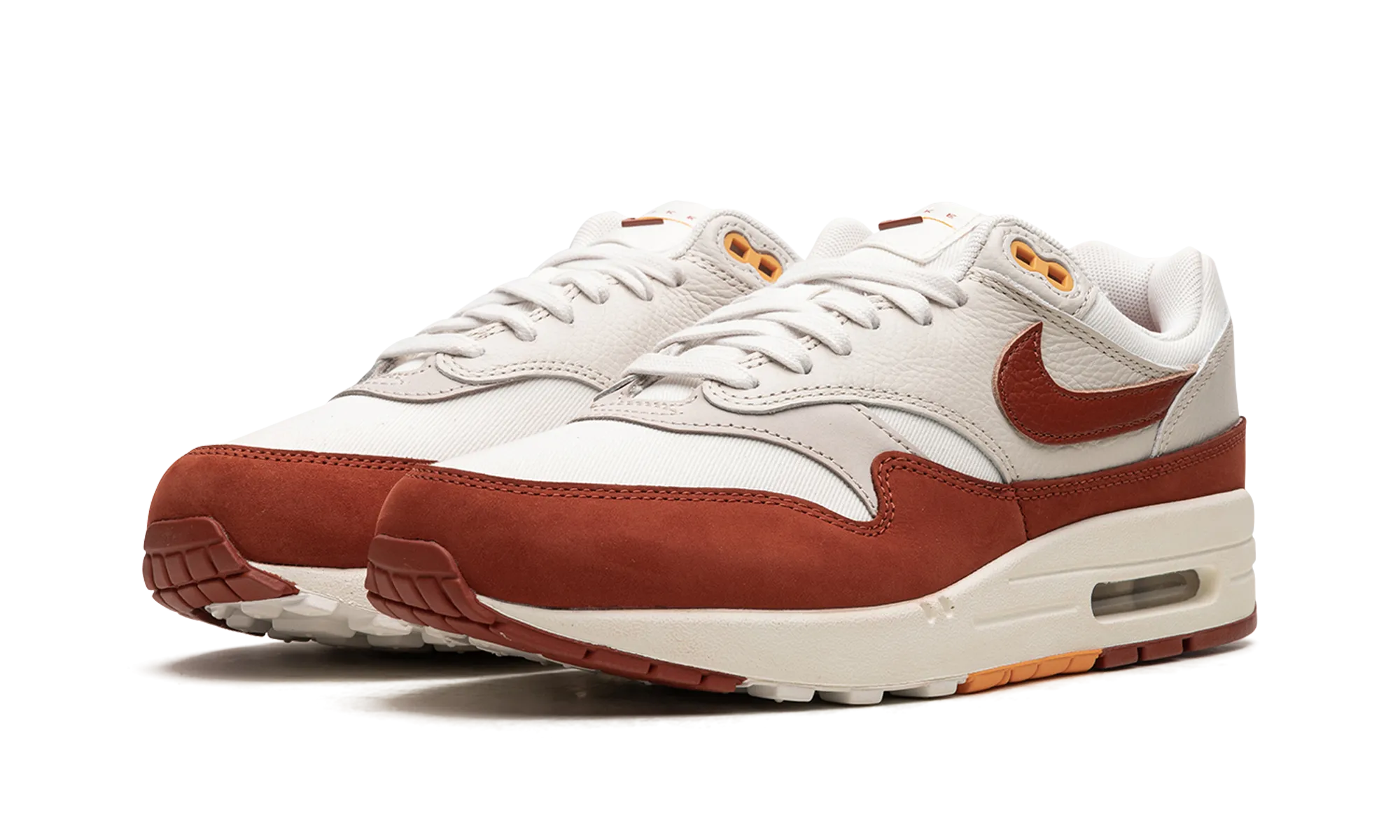 Walkable Comfort Minimal Stitch AIR MAX 1 LX WMNS "Rugged Orange"