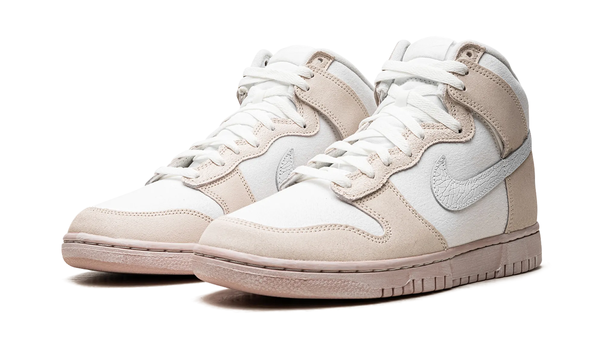 Leather Cool Foldable Build Dunk High Retro PRM "Cracked Leather Swoosh"