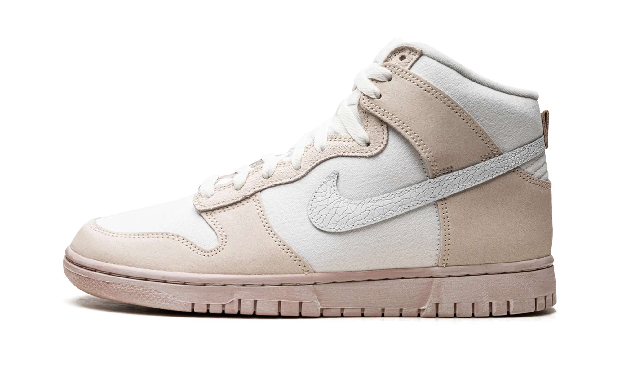 loafers Cushion Base Dunk High Retro PRM "Cracked Leather Swoosh"