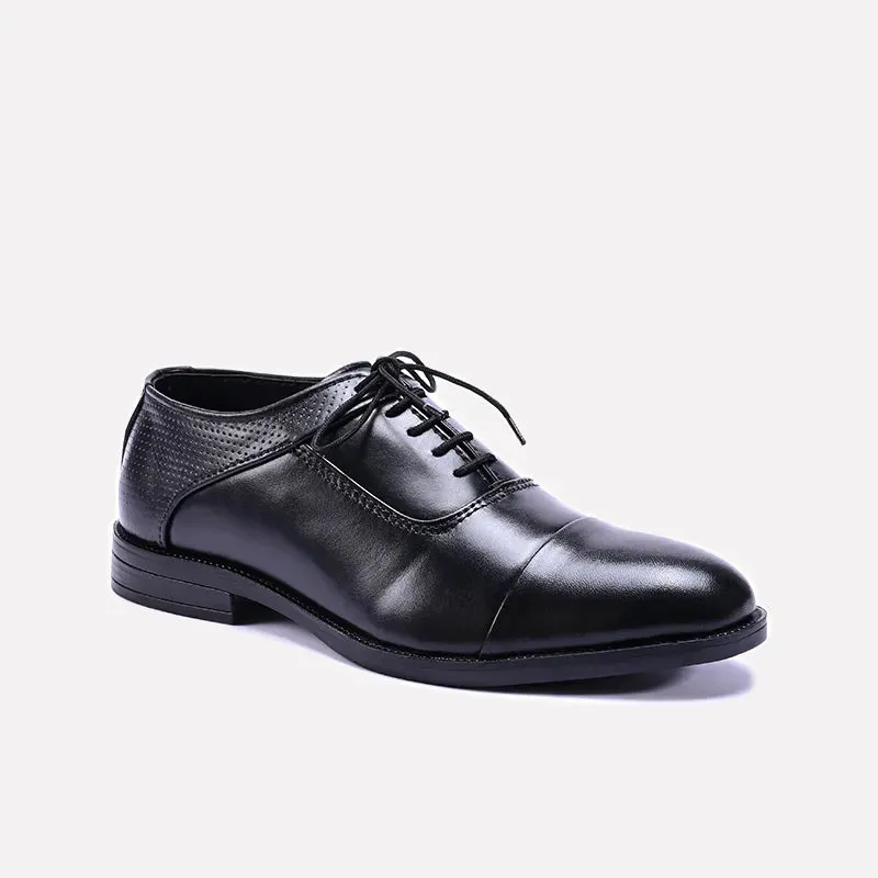 Titanium Black Formal Shoes 0111185 Trust Walk