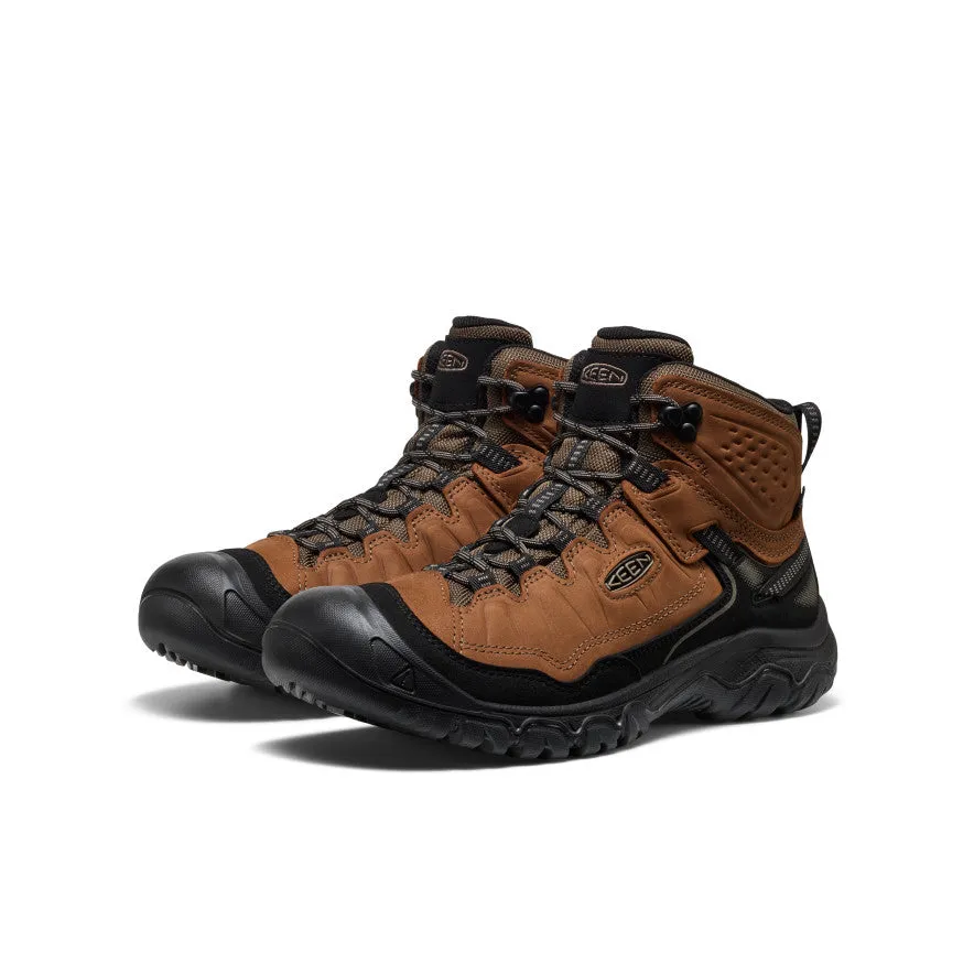 Insulated Mountain Climber Men's Targhee IV Waterproof Hiking Boot  |  Bison/Black