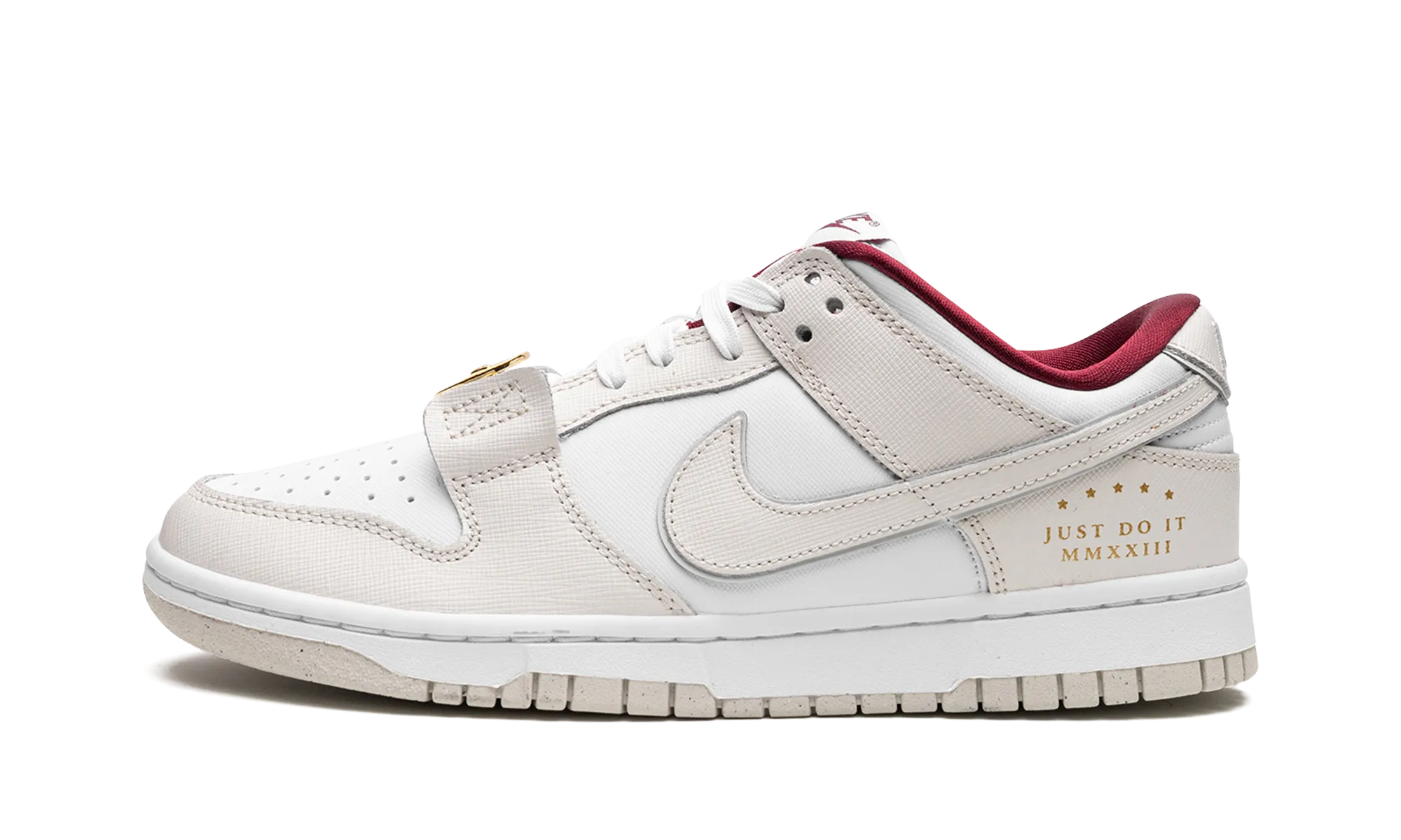 DUNK LOW WMNS "Just Do It" Foot Hug Feather Light