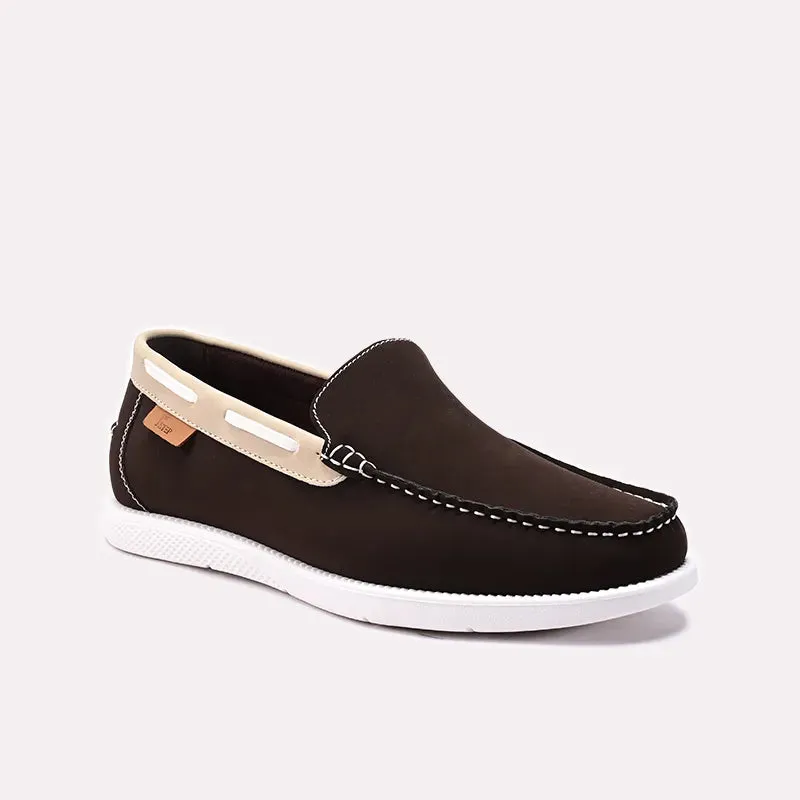 Open Toe Airy Design Brown Casual Shoes 0160575