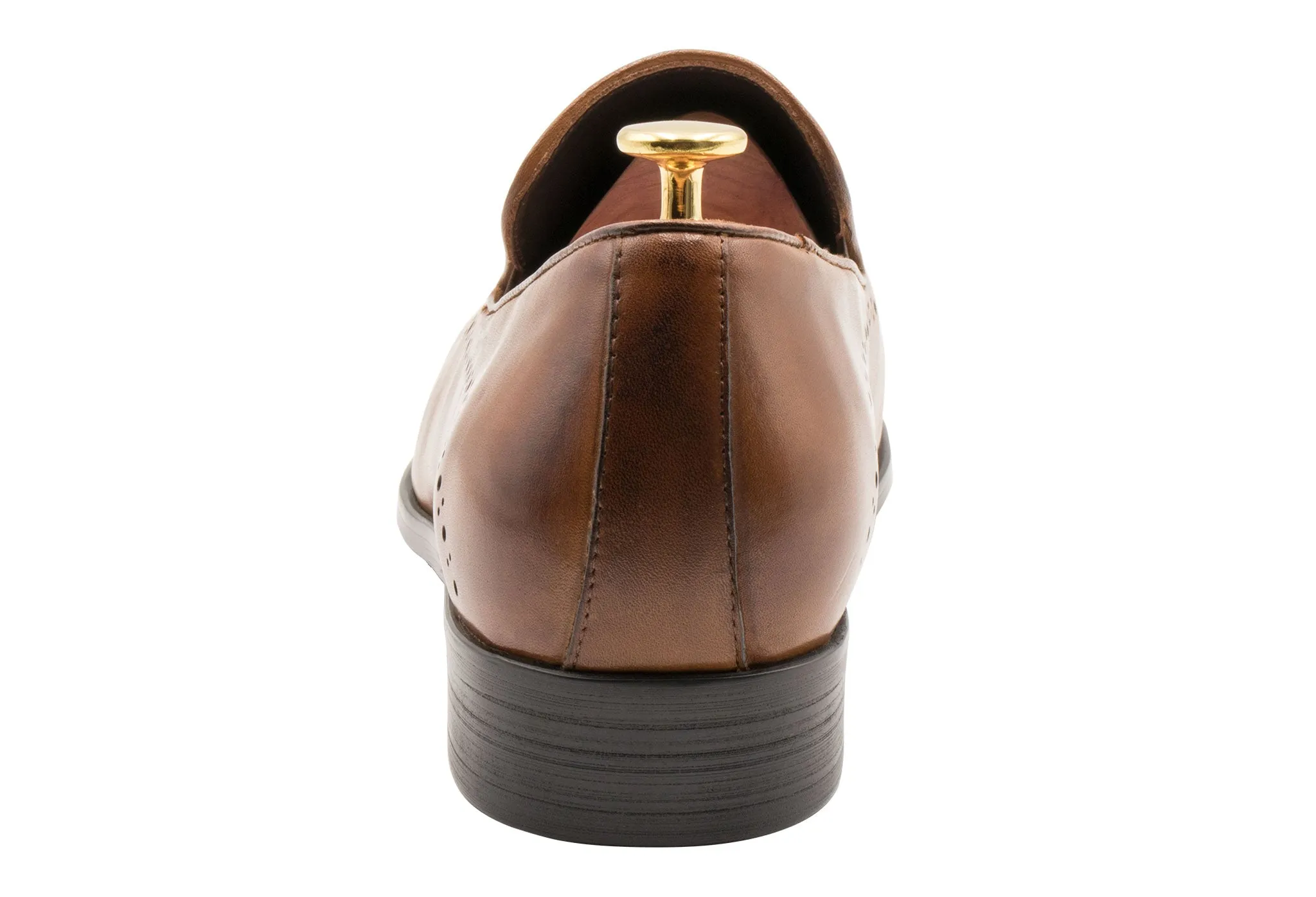 Pergamino Chestnut Tassel Loafer Sport Edge City Edge