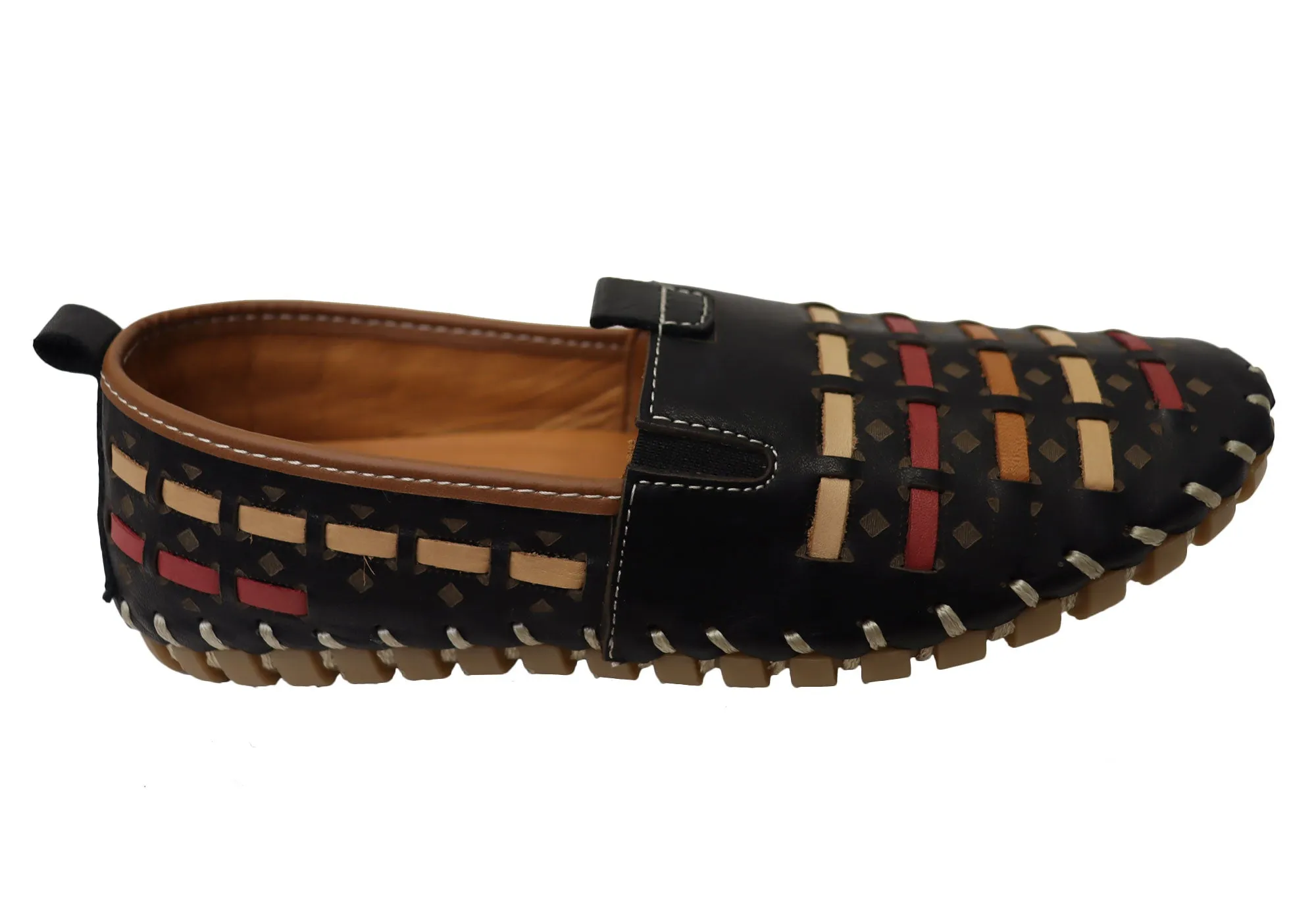 Orizonte Talulla Womens European Comfortable Leather Shoes Retro Core Snow Grip