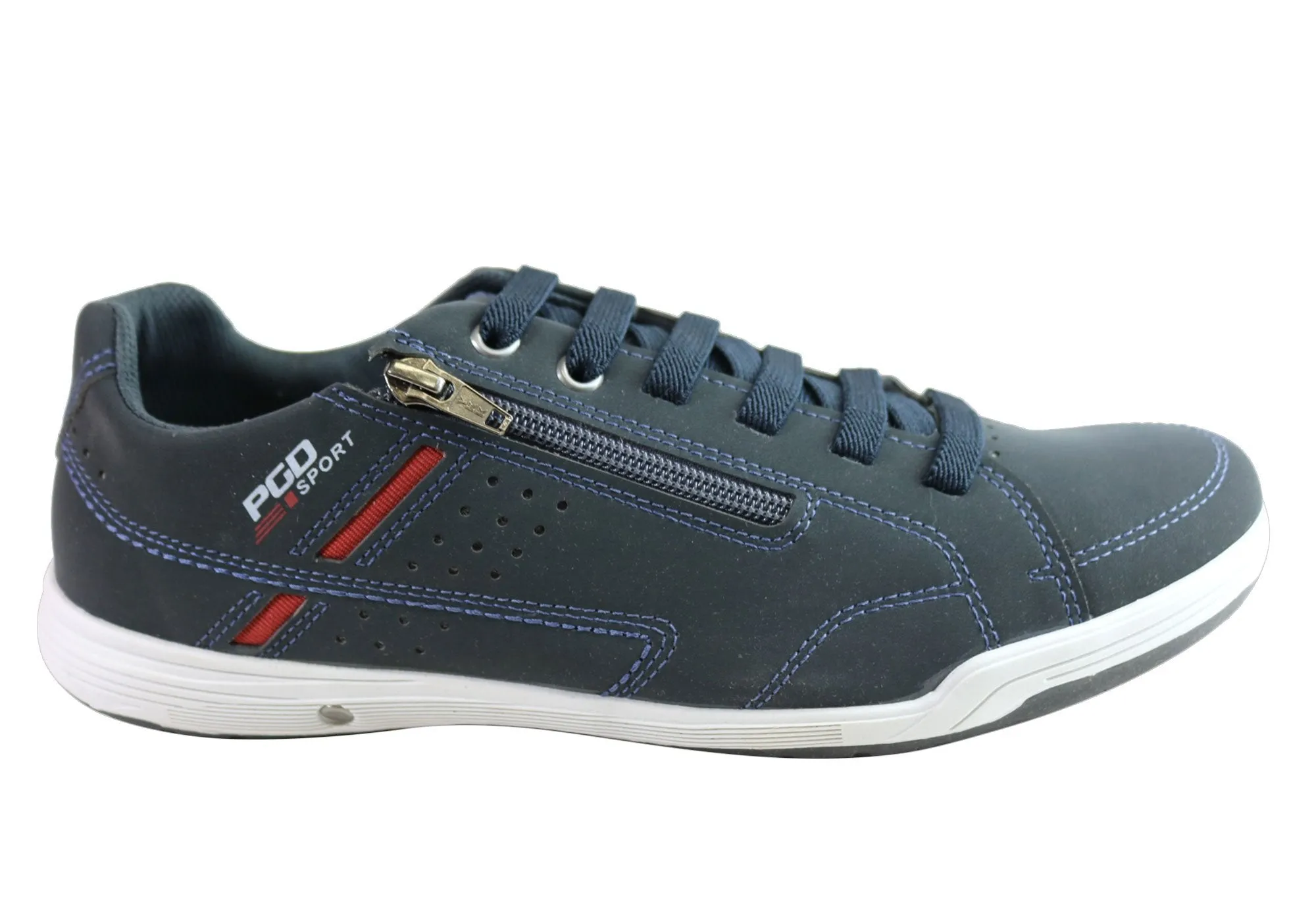 Pegada Timothy Mens Slip On Comfort Casual Shoes Made In Brazil Dynamic Fit