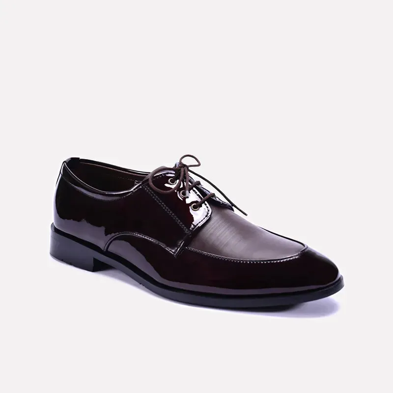 Maurice Maroon Oxford Dress Shoes 0110950 Museum Opening Subtle Vibe