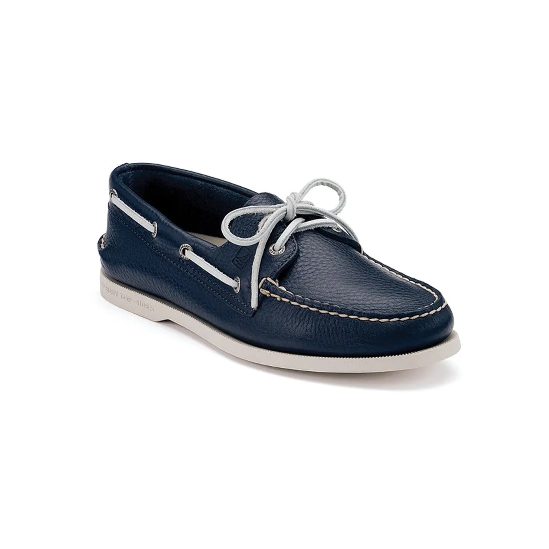 Light Pace Original 2-Eye Boat Shoe - Navy